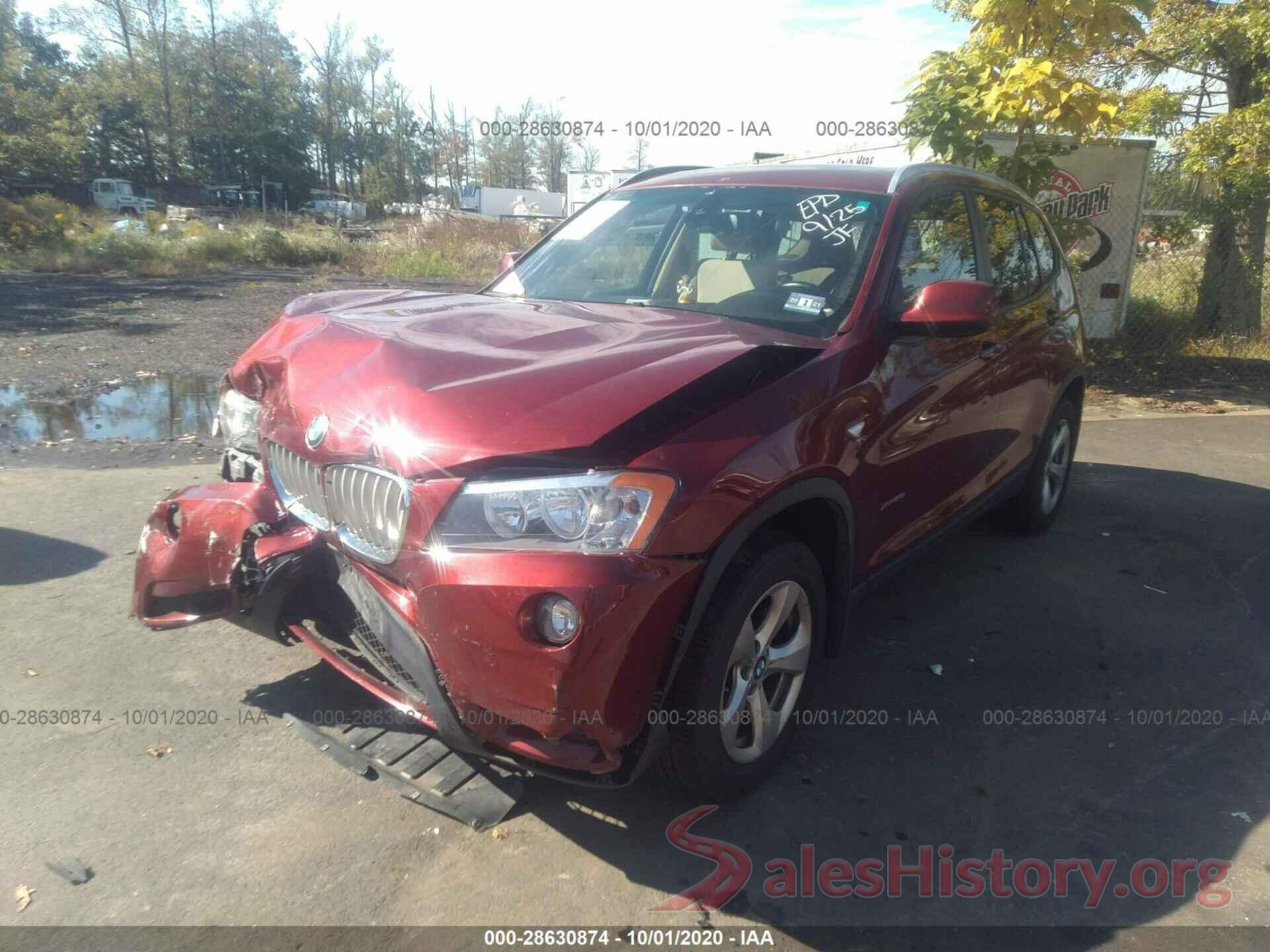 5UXWX5C50CL723908 2012 BMW X3