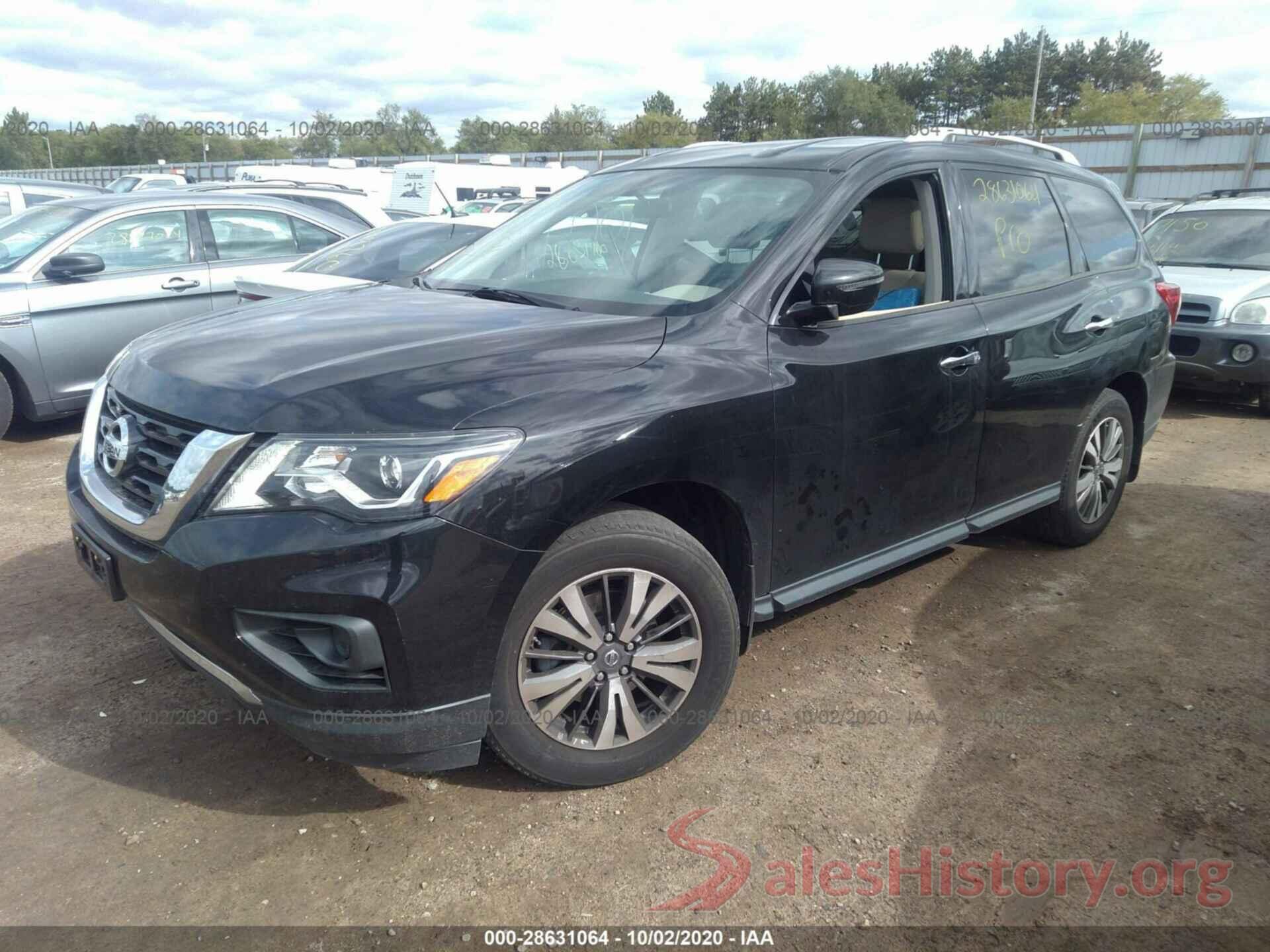 5N1DR2MM7HC656668 2017 NISSAN PATHFINDER