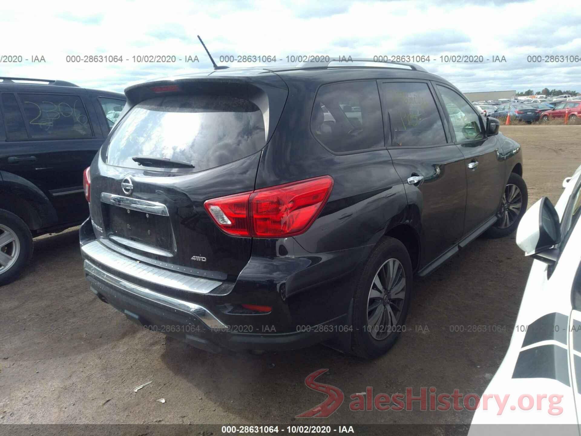 5N1DR2MM7HC656668 2017 NISSAN PATHFINDER