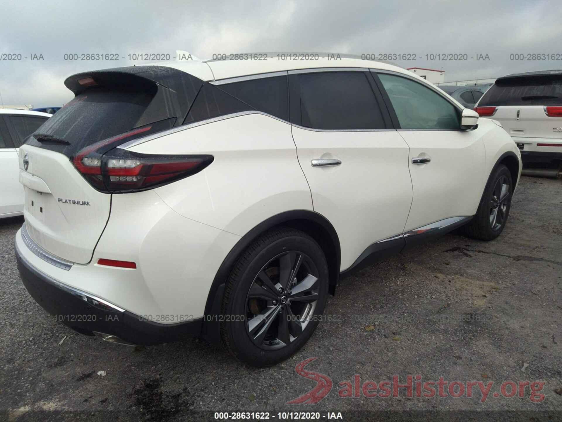 5N1AZ2DJ5LN159575 2020 NISSAN MURANO