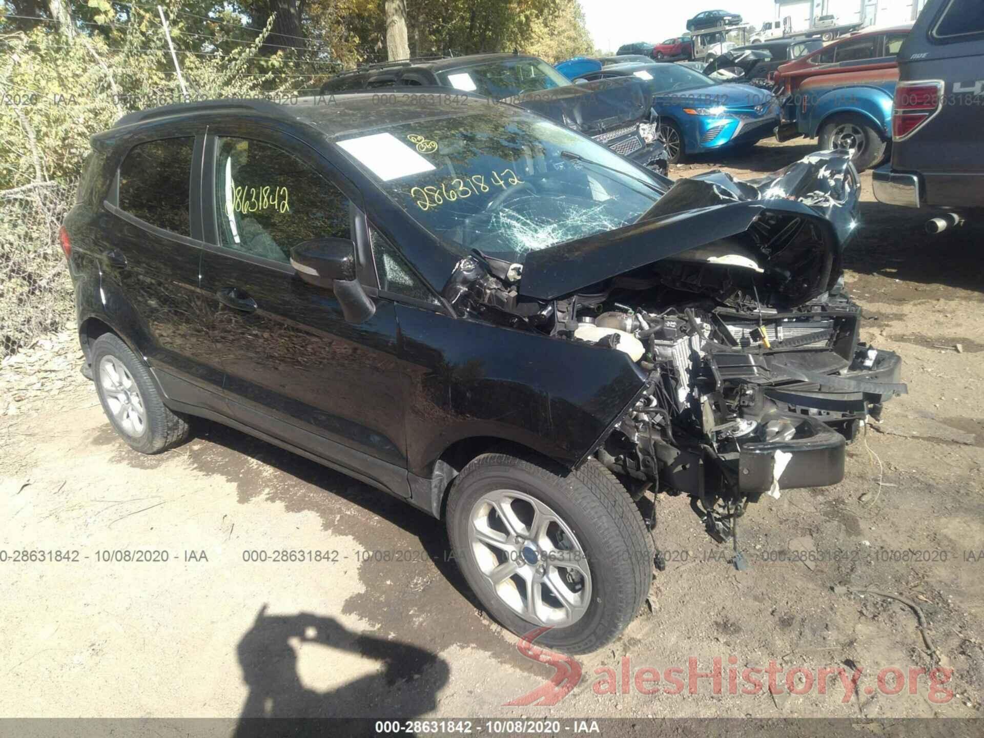 MAJ3S2GE6KC271527 2019 FORD ECOSPORT