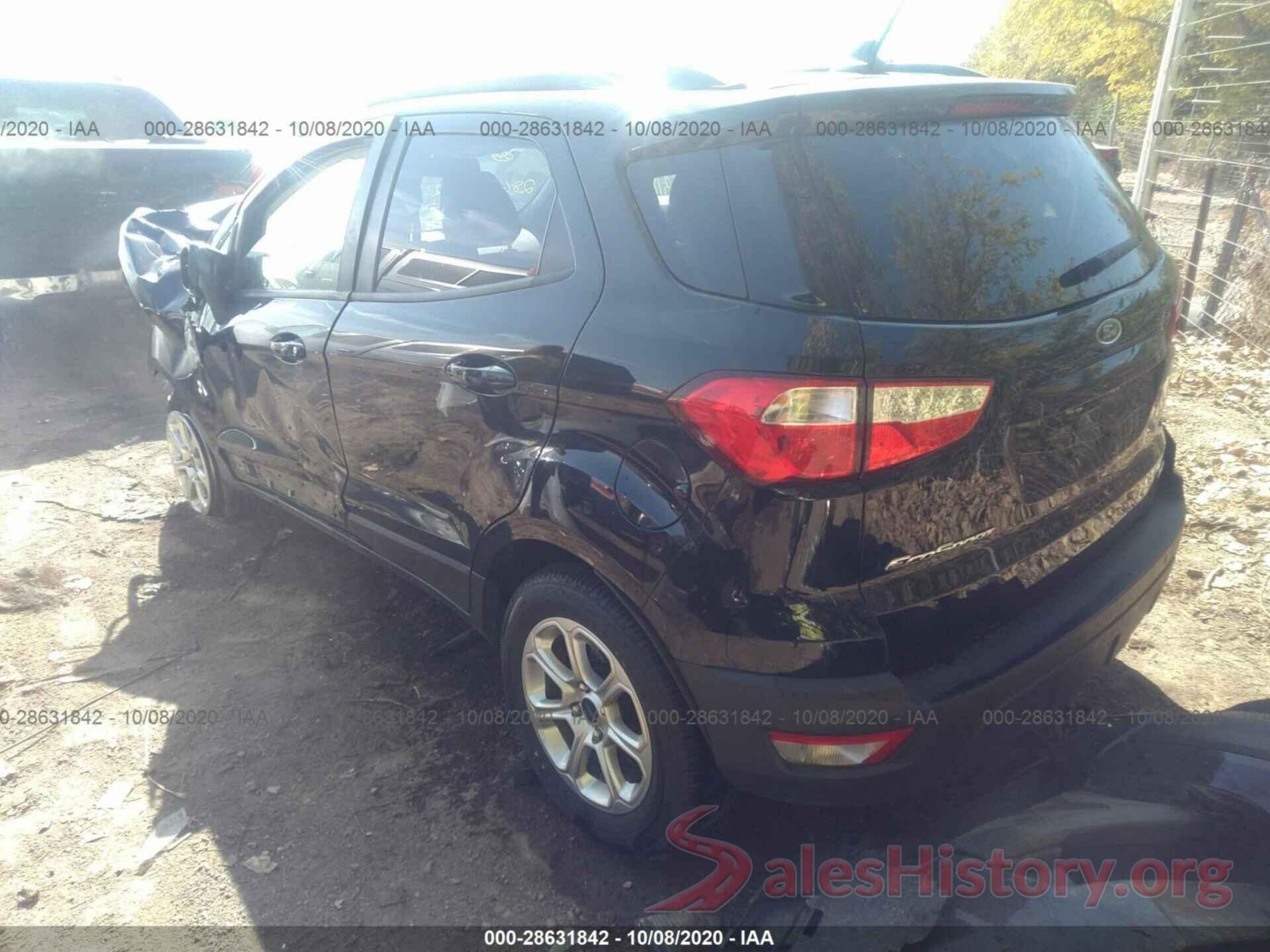 MAJ3S2GE6KC271527 2019 FORD ECOSPORT