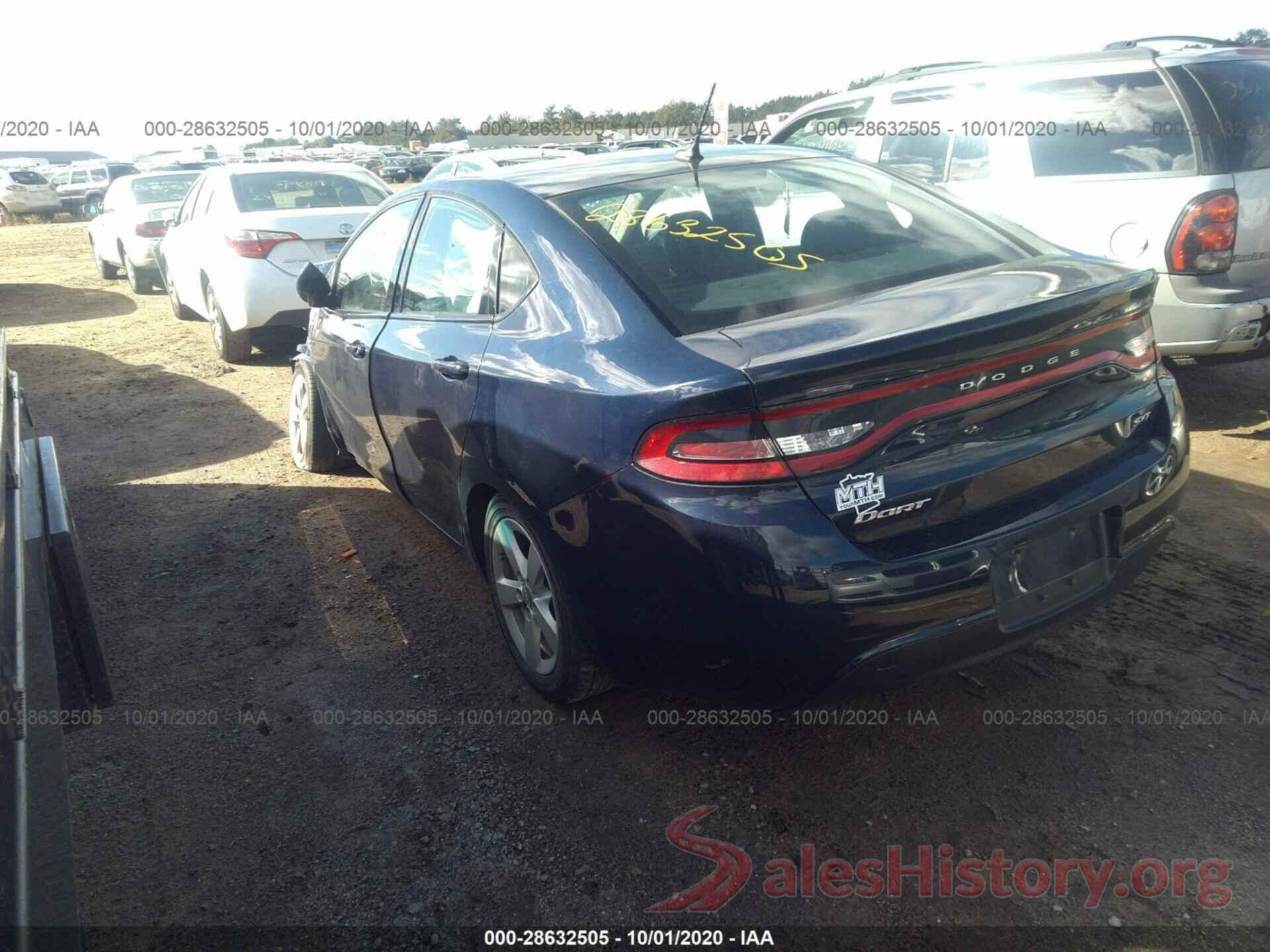 1C3CDFBB0GD717363 2016 DODGE DART