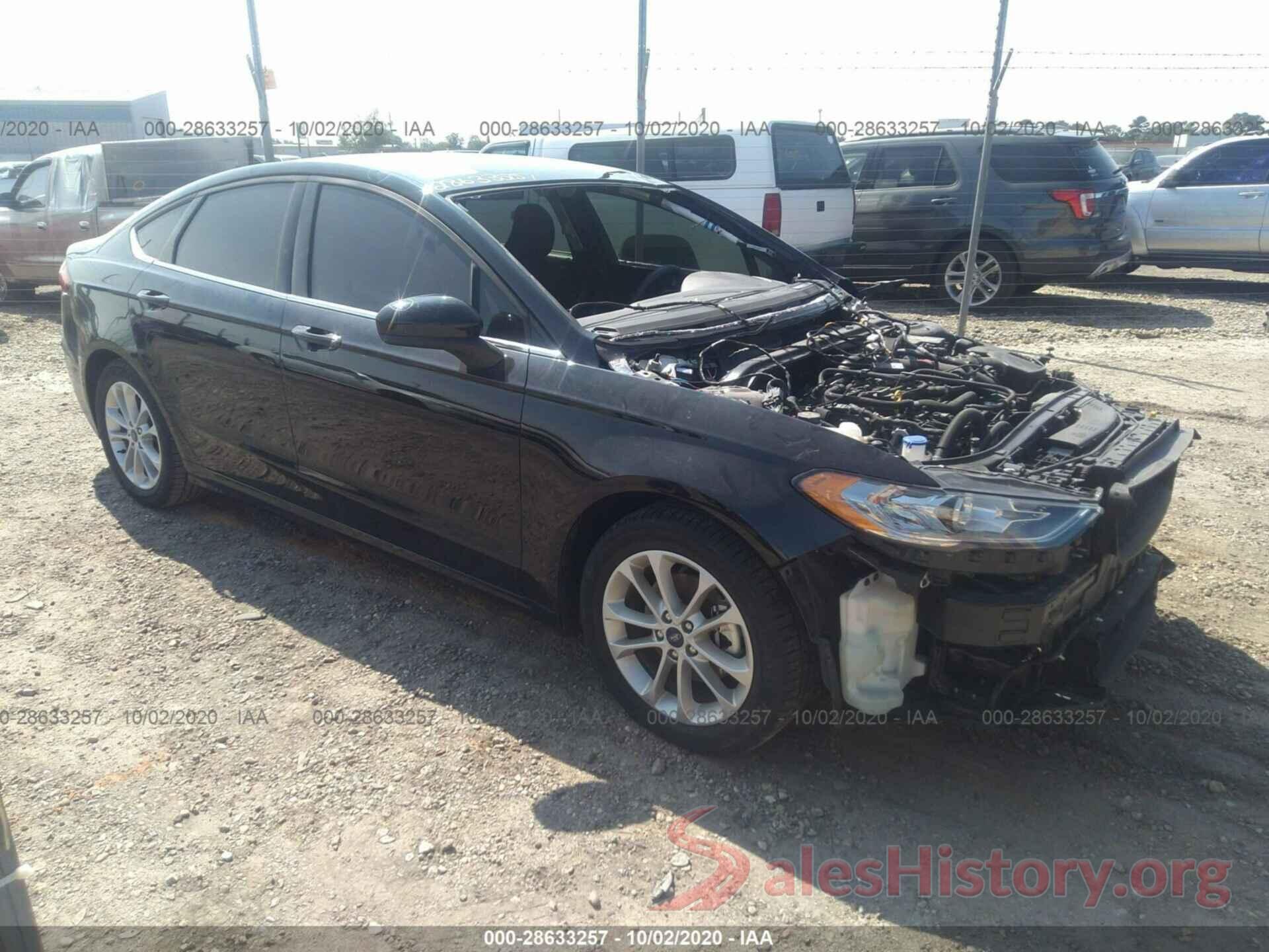 3FA6P0HD9KR160156 2019 FORD FUSION