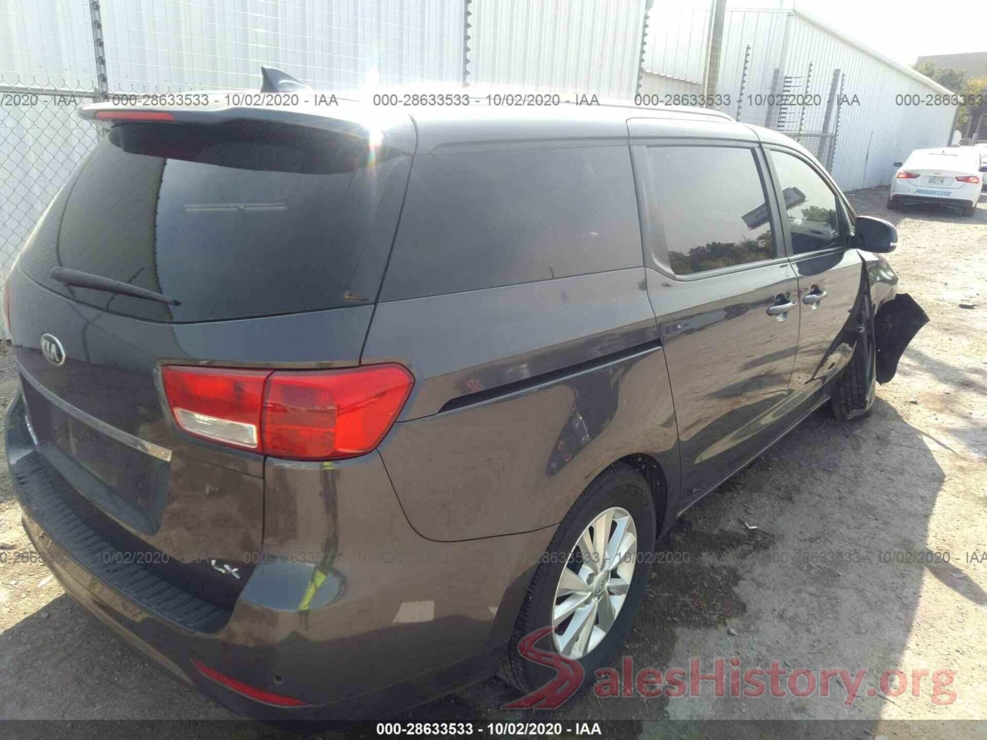 KNDMB5C16G6097998 2016 KIA SEDONA