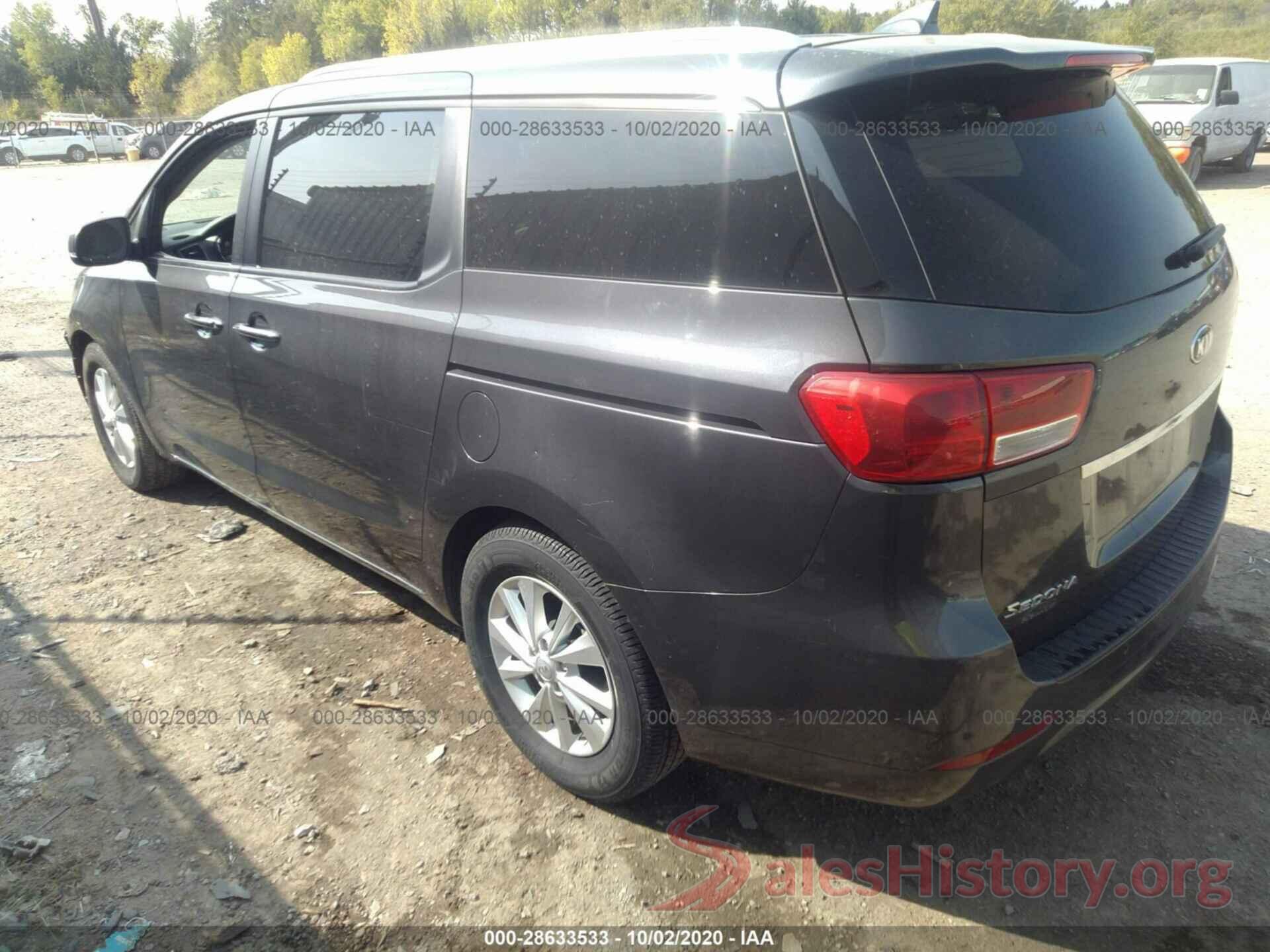 KNDMB5C16G6097998 2016 KIA SEDONA