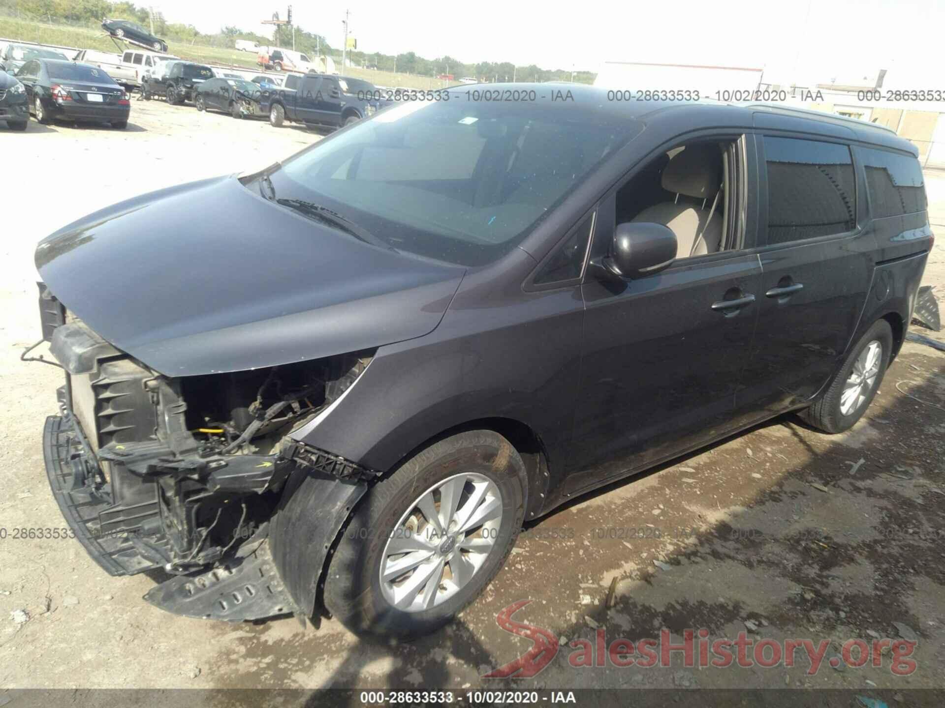 KNDMB5C16G6097998 2016 KIA SEDONA