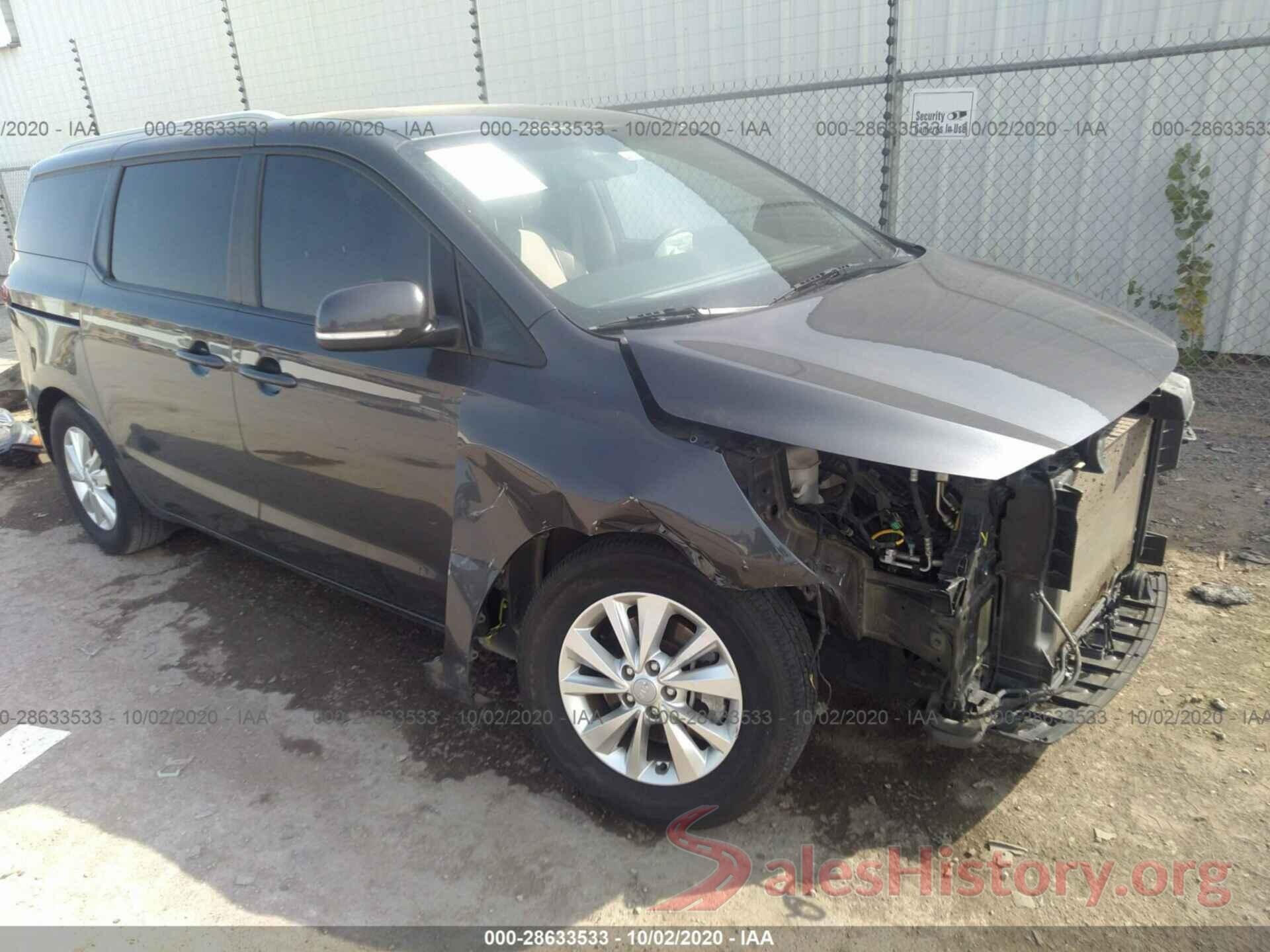 KNDMB5C16G6097998 2016 KIA SEDONA