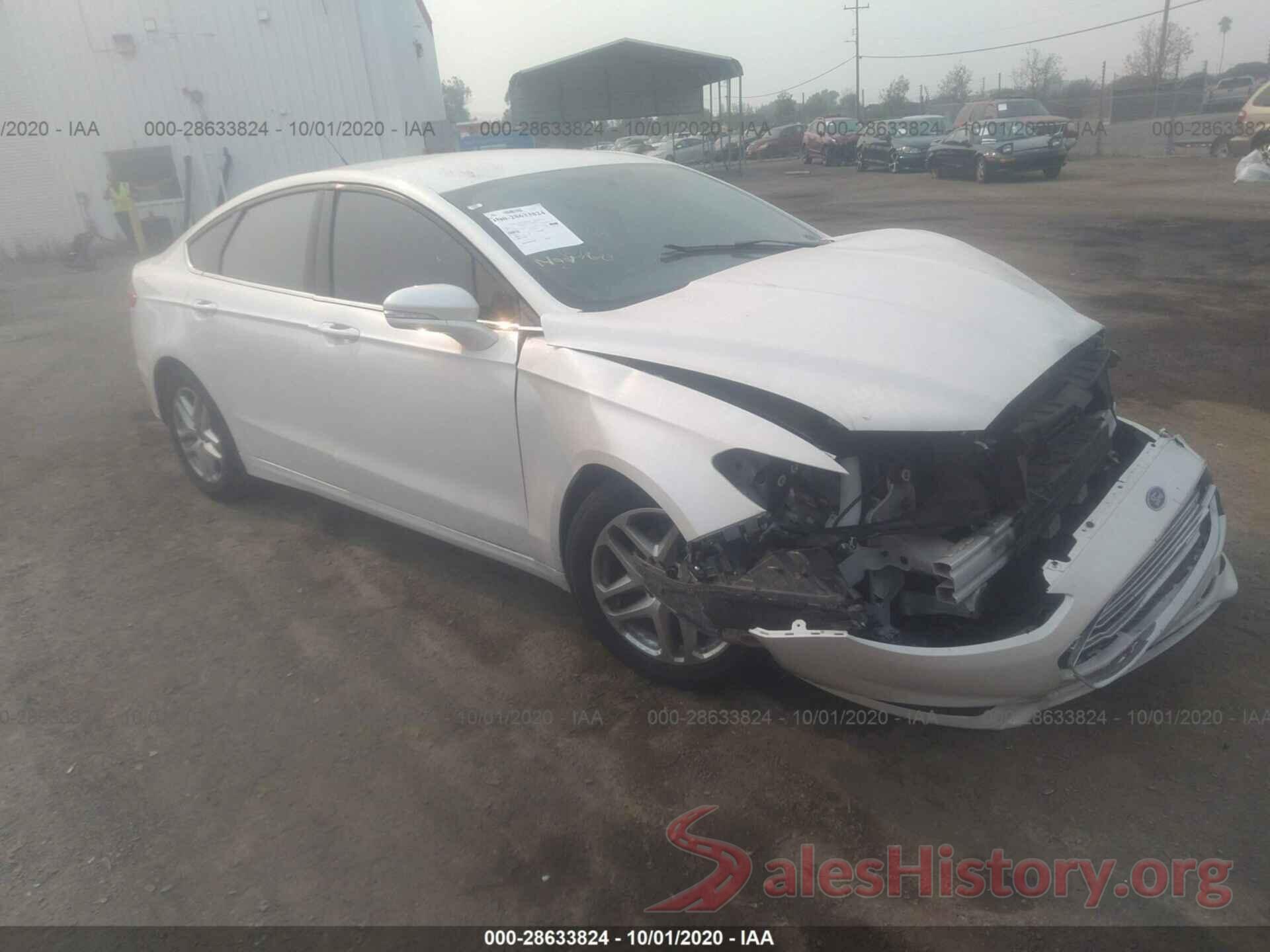 3FA6P0HD0GR316320 2016 FORD FUSION