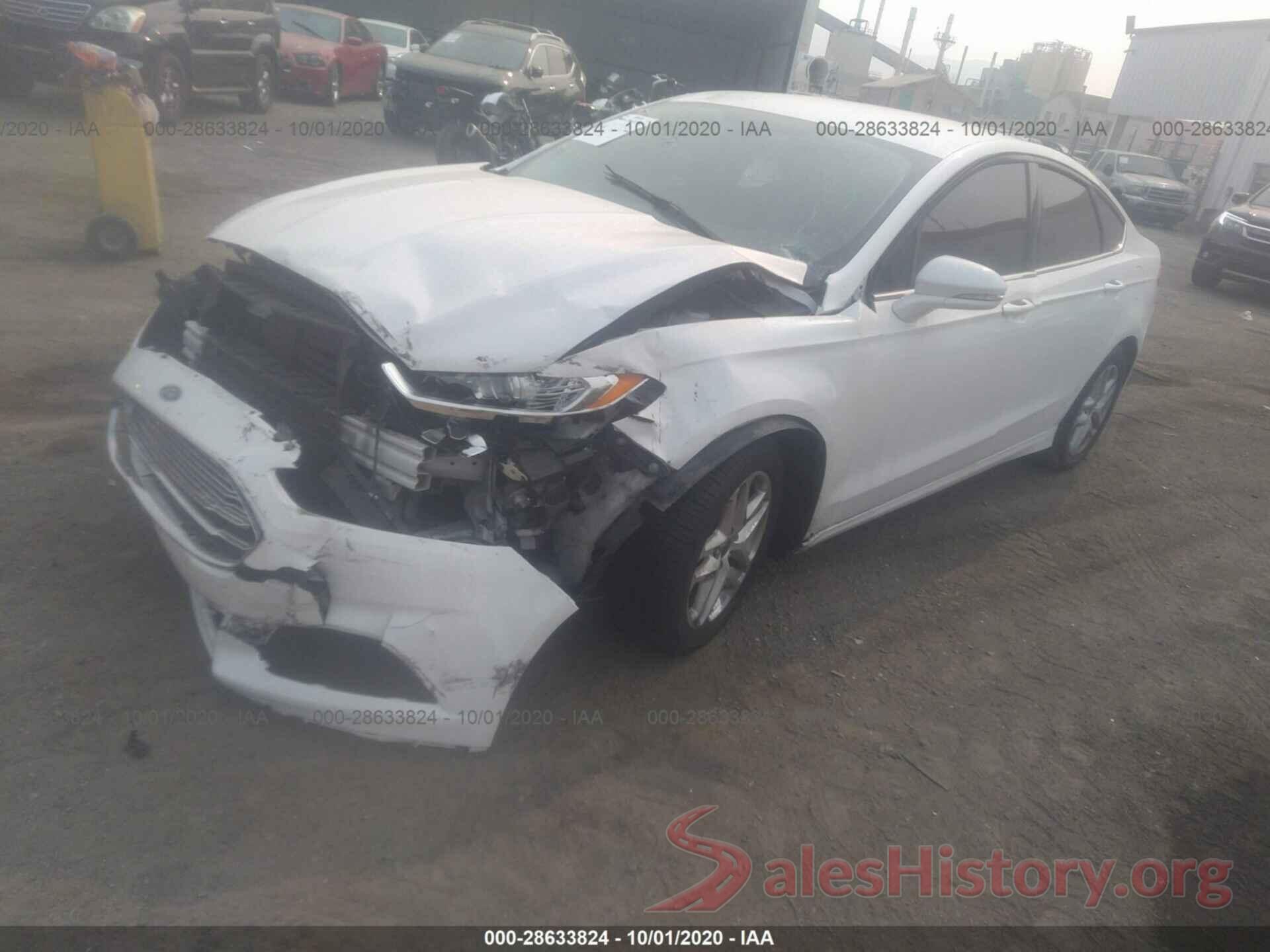 3FA6P0HD0GR316320 2016 FORD FUSION