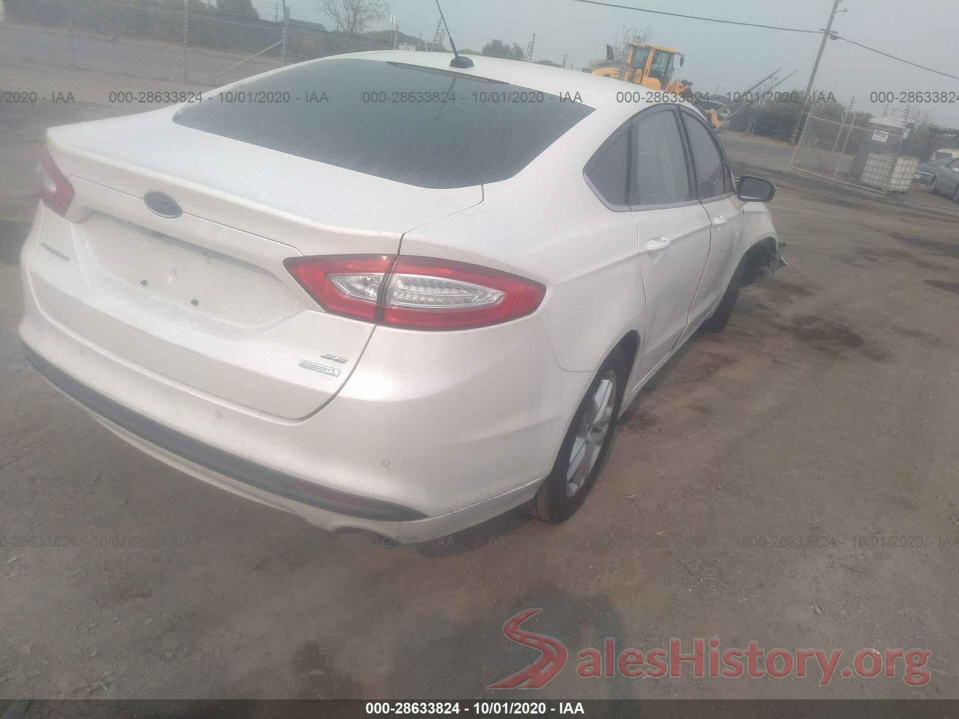 3FA6P0HD0GR316320 2016 FORD FUSION