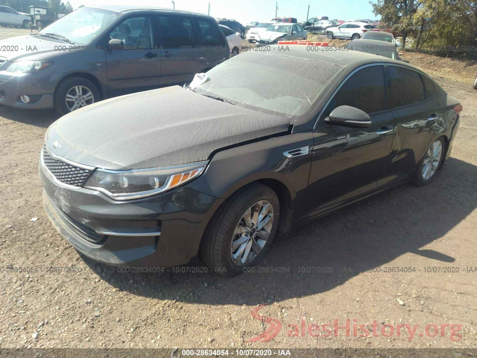 5XXGU4L36GG118529 2016 KIA OPTIMA