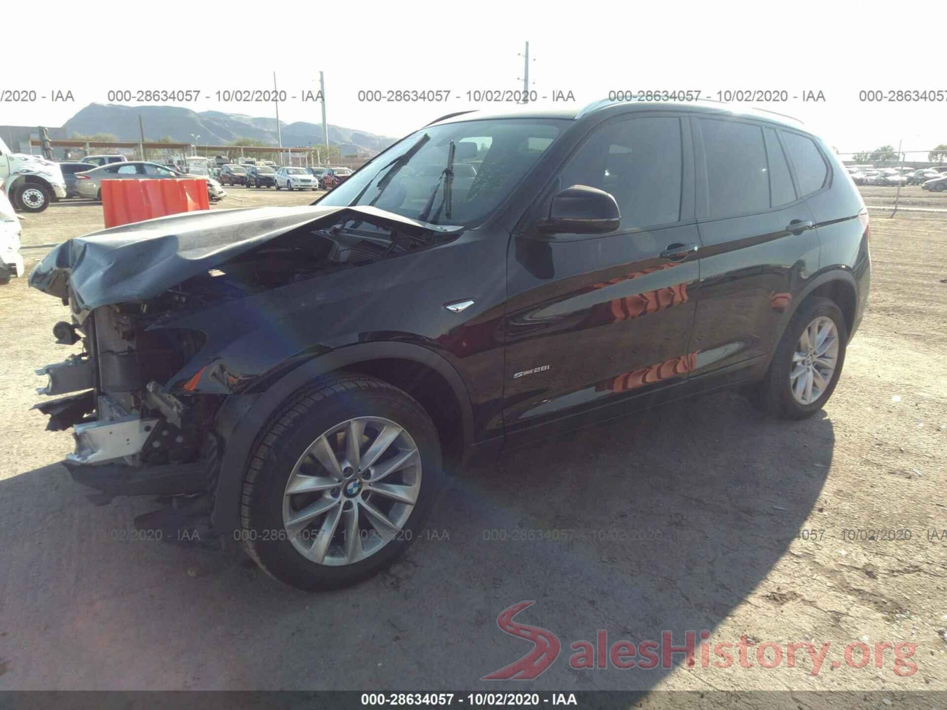 5UXWZ7C3XH0V87526 2017 BMW X3