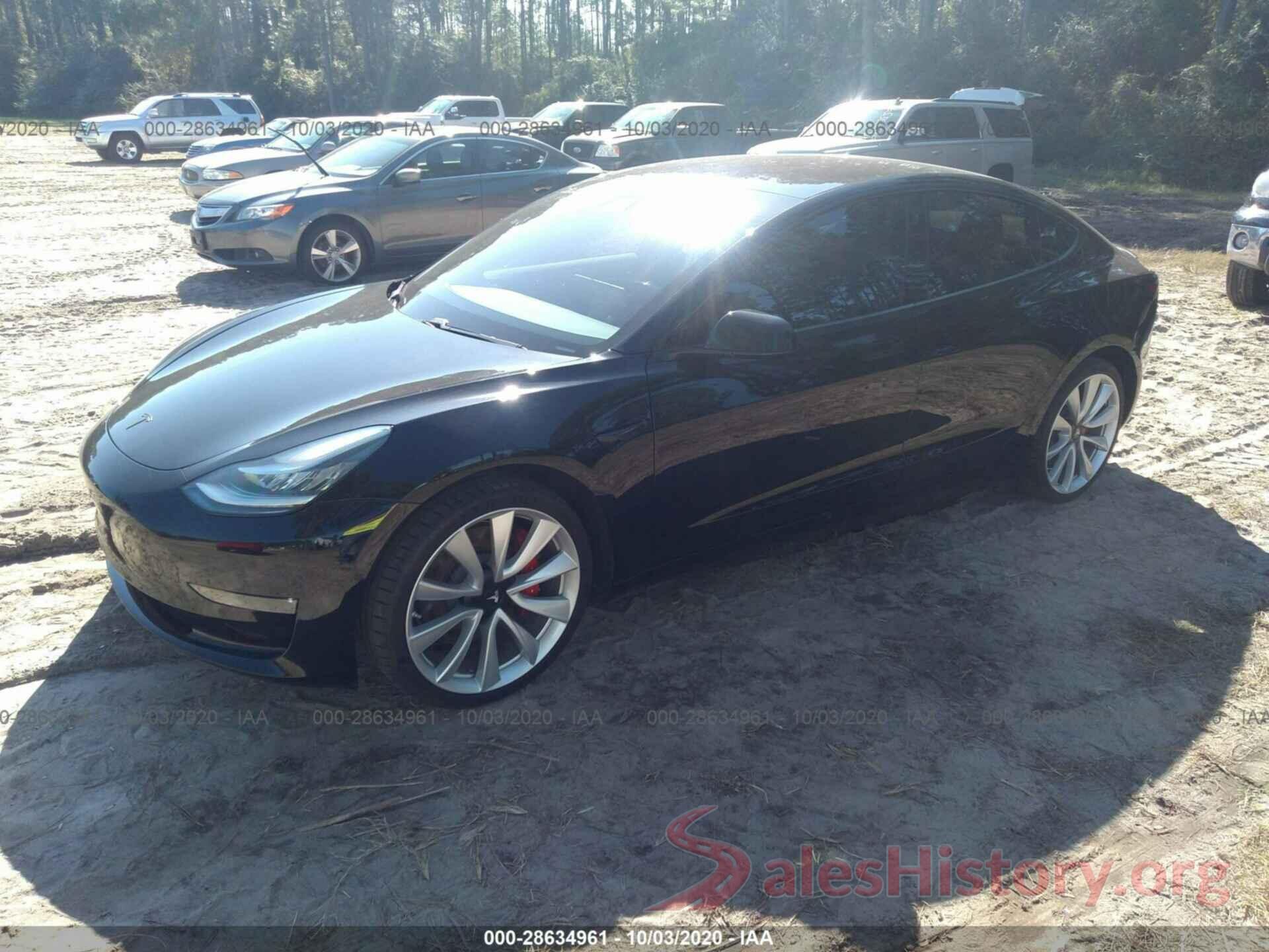 5YJ3E1EB4JF188121 2018 TESLA MODEL 3