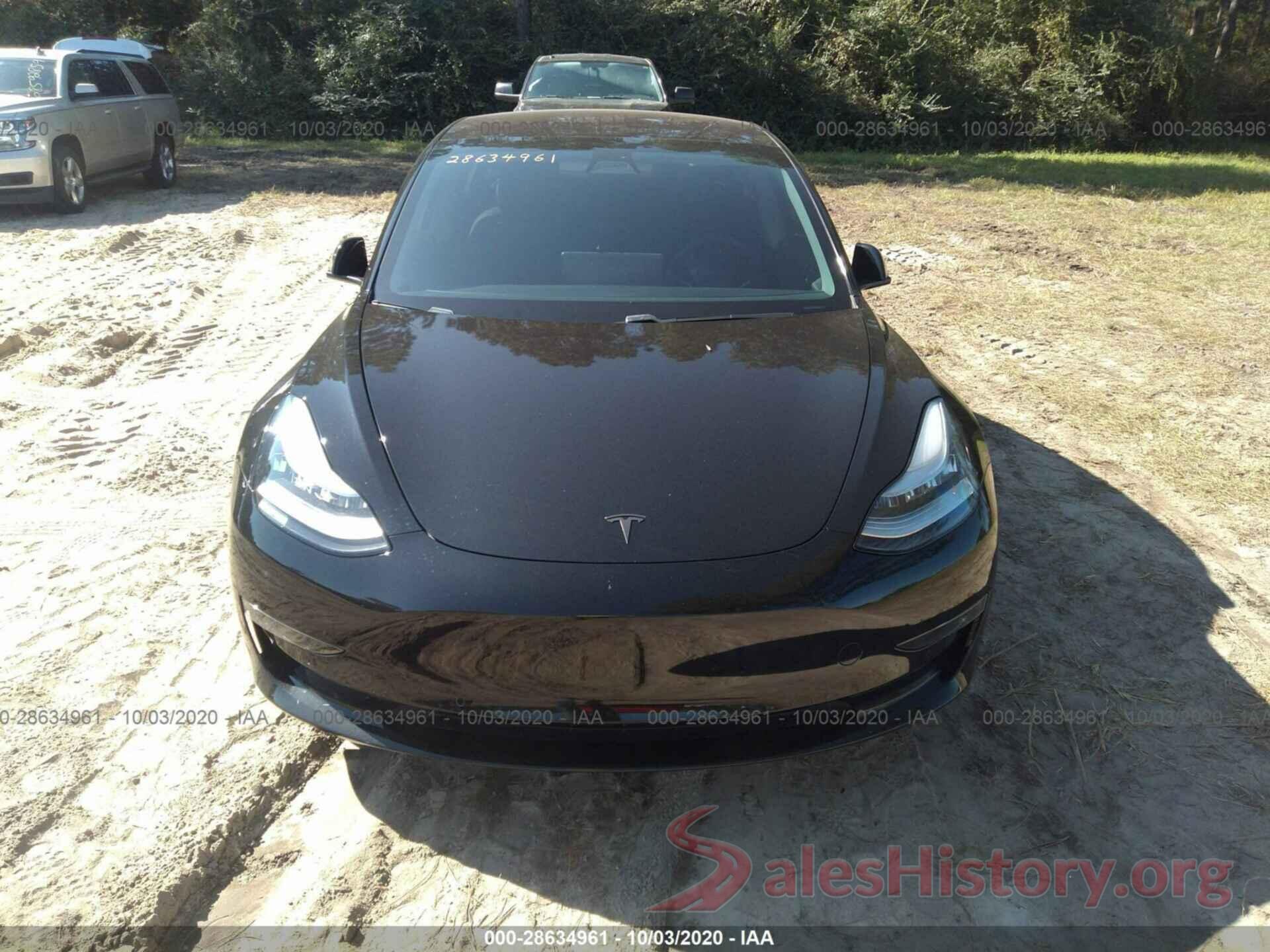 5YJ3E1EB4JF188121 2018 TESLA MODEL 3