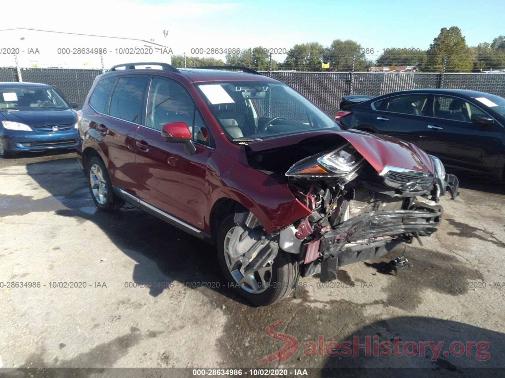 JF2SJAWC2HH564552 2017 SUBARU FORESTER