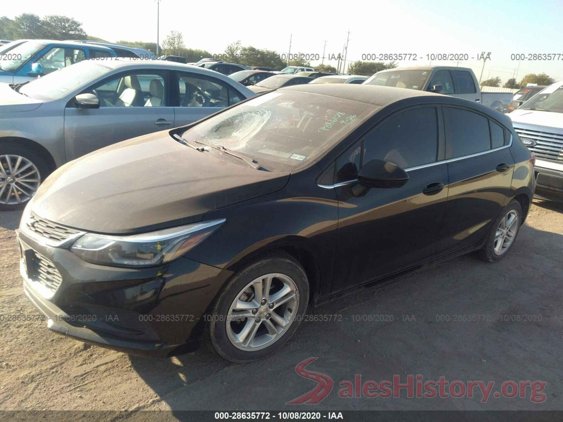 3G1BE6SM6JS560315 2018 CHEVROLET CRUZE