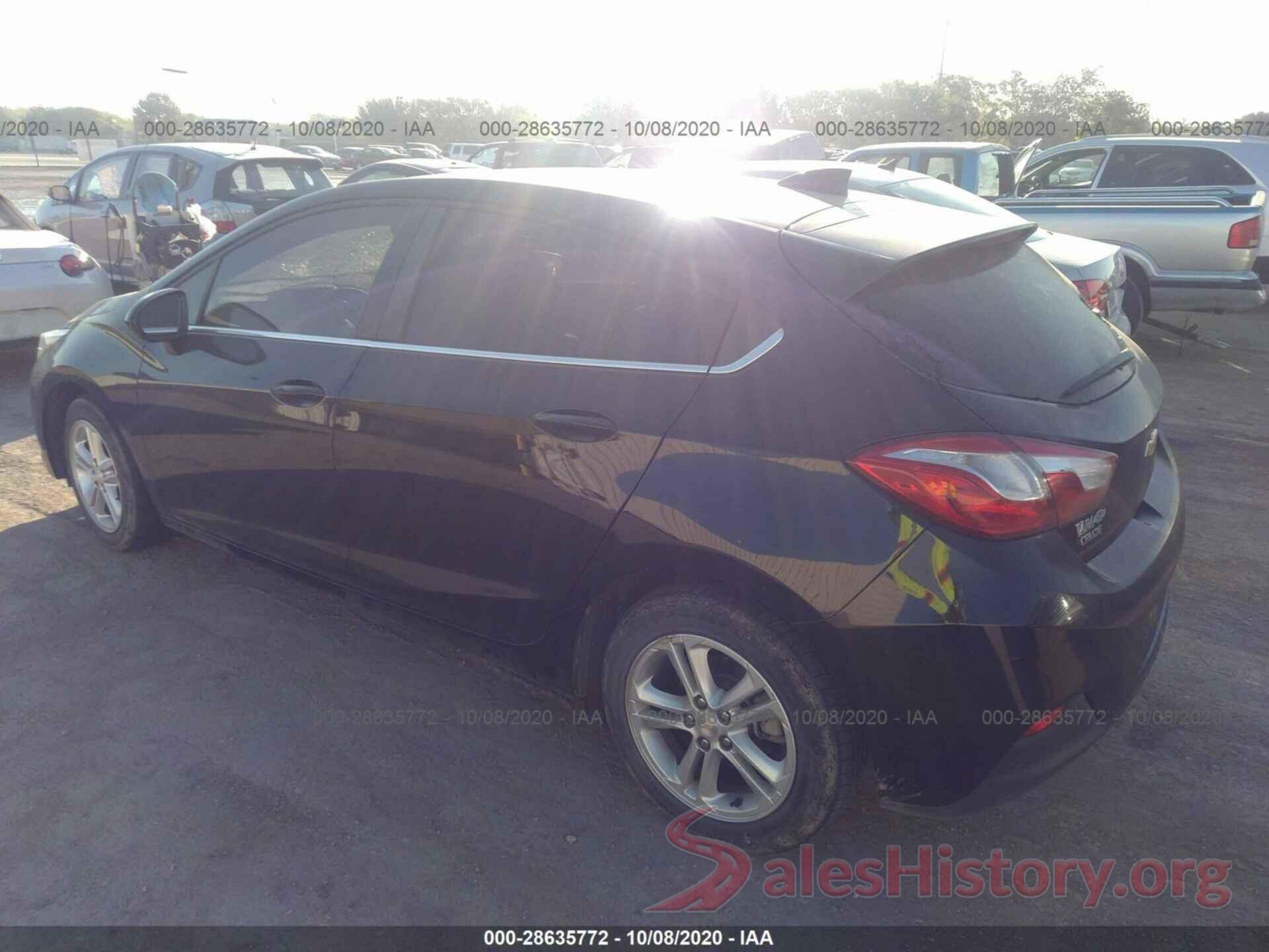 3G1BE6SM6JS560315 2018 CHEVROLET CRUZE