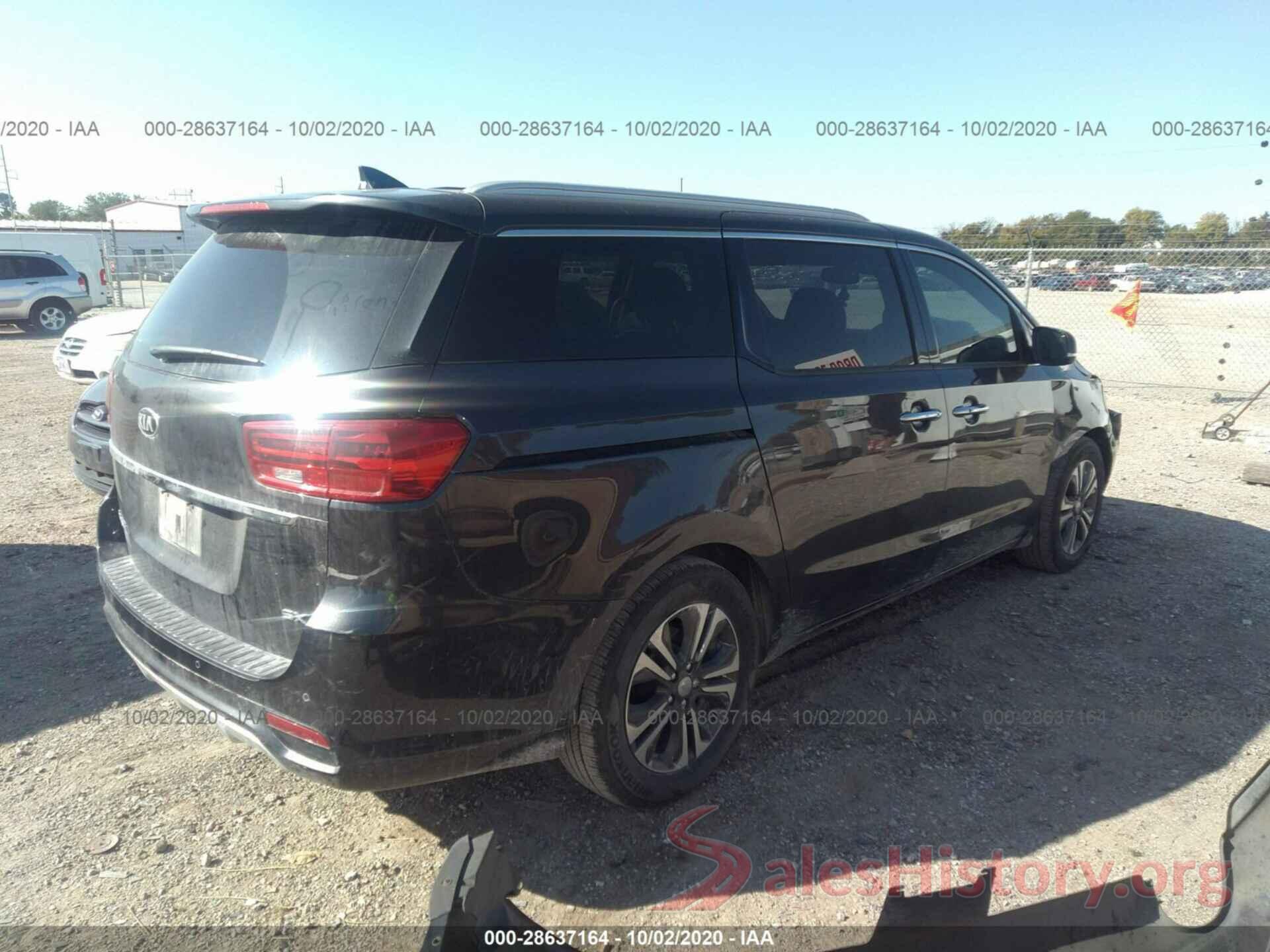 KNDMC5C1XL6607261 2020 KIA SEDONA