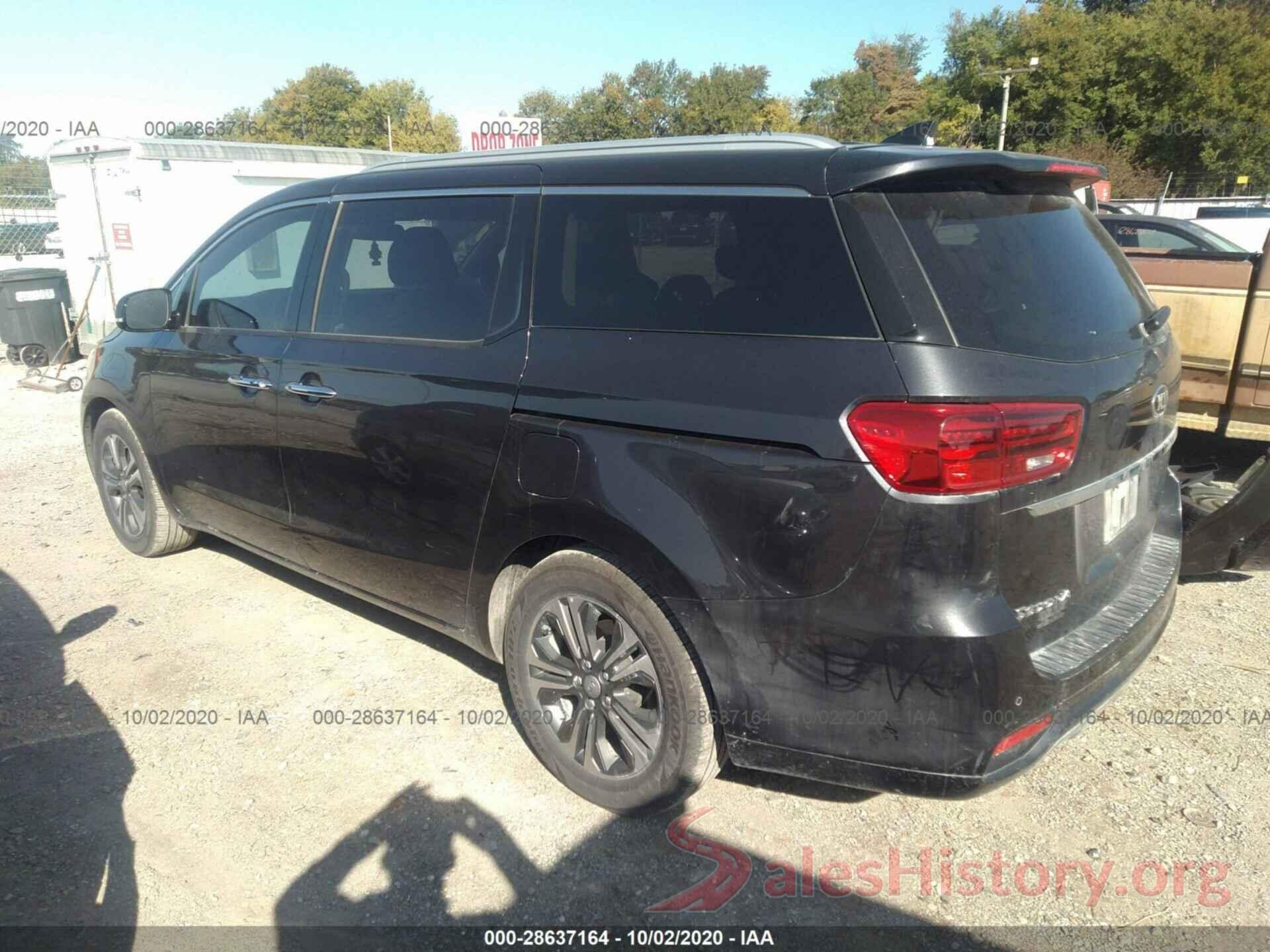 KNDMC5C1XL6607261 2020 KIA SEDONA