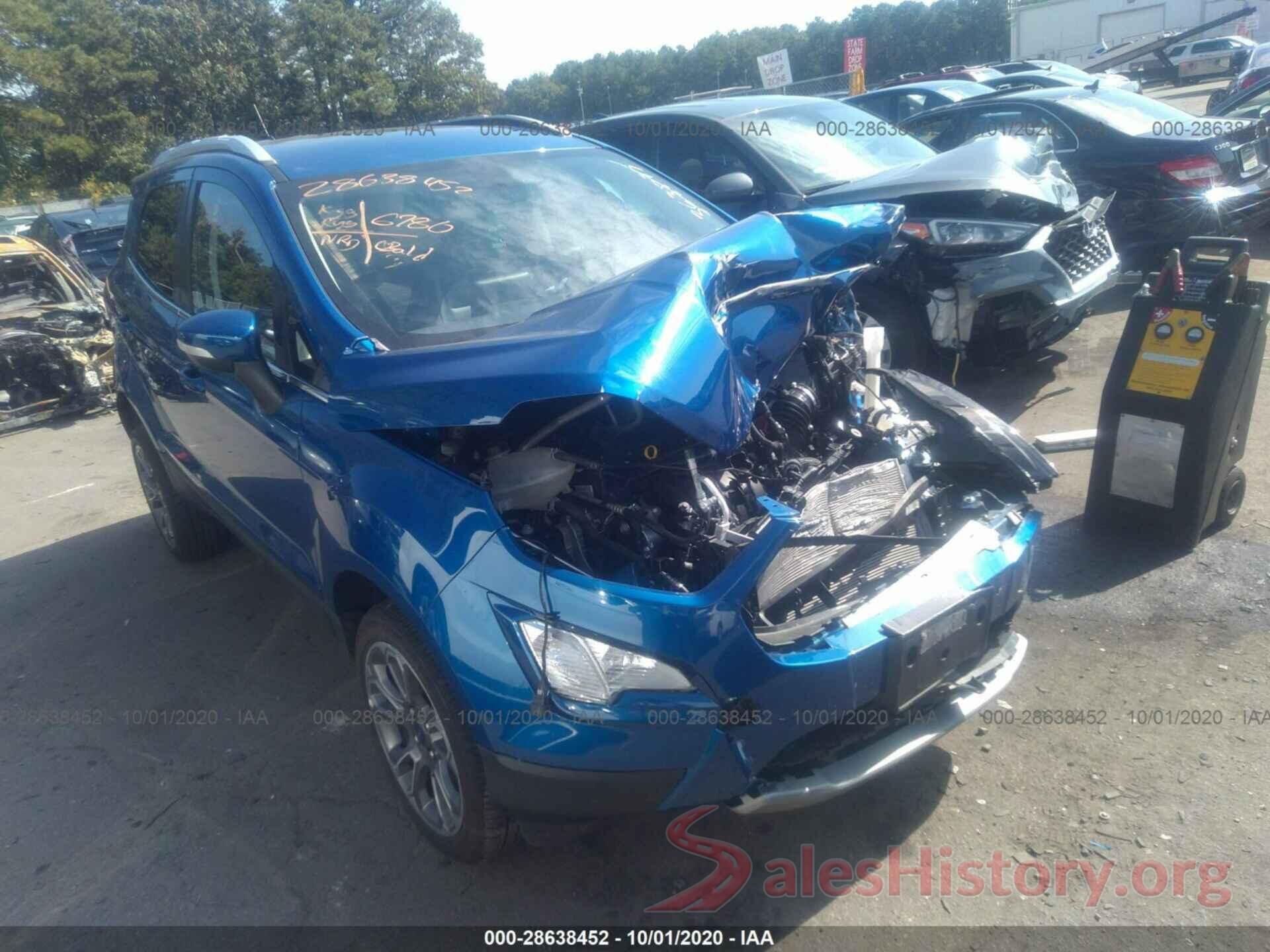 MAJ6S3KL7LC363577 2020 FORD ECOSPORT