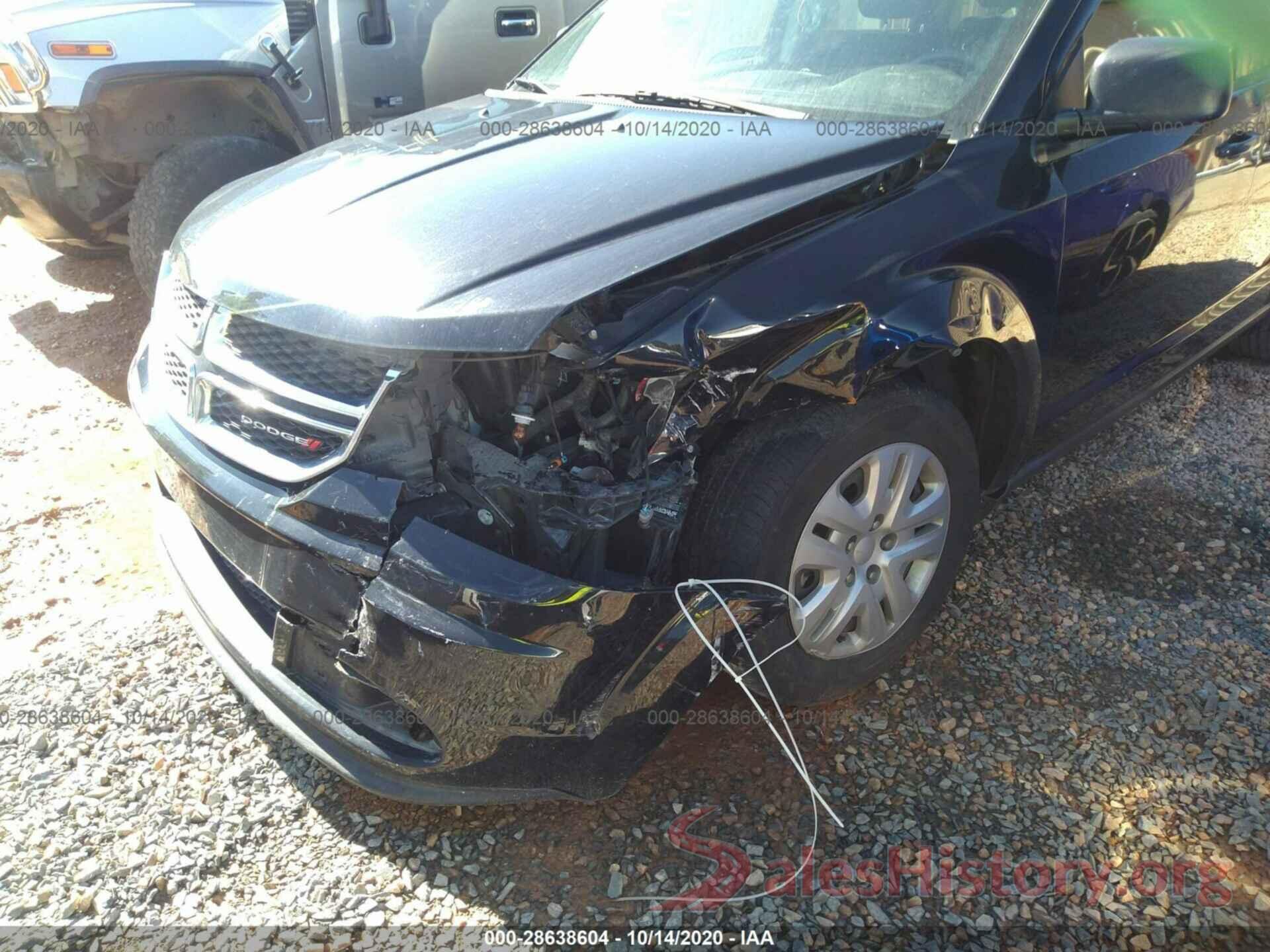 3C4PDCAB9GT223364 2016 DODGE JOURNEY