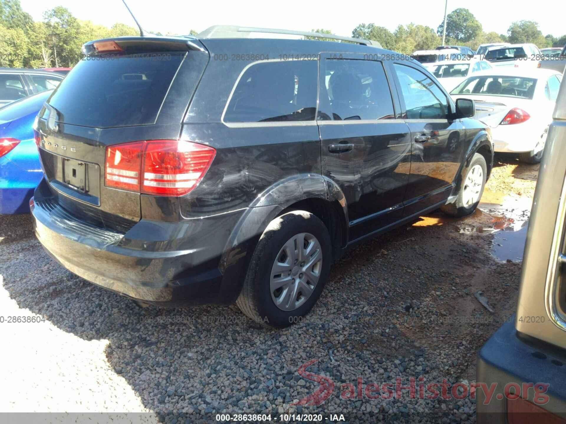 3C4PDCAB9GT223364 2016 DODGE JOURNEY