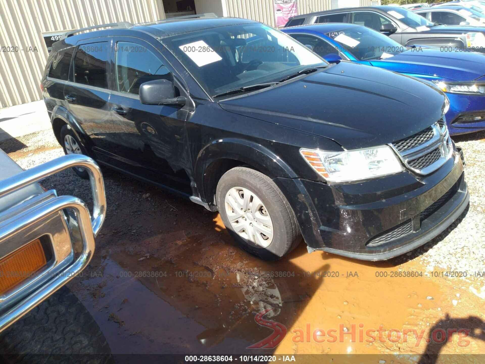 3C4PDCAB9GT223364 2016 DODGE JOURNEY