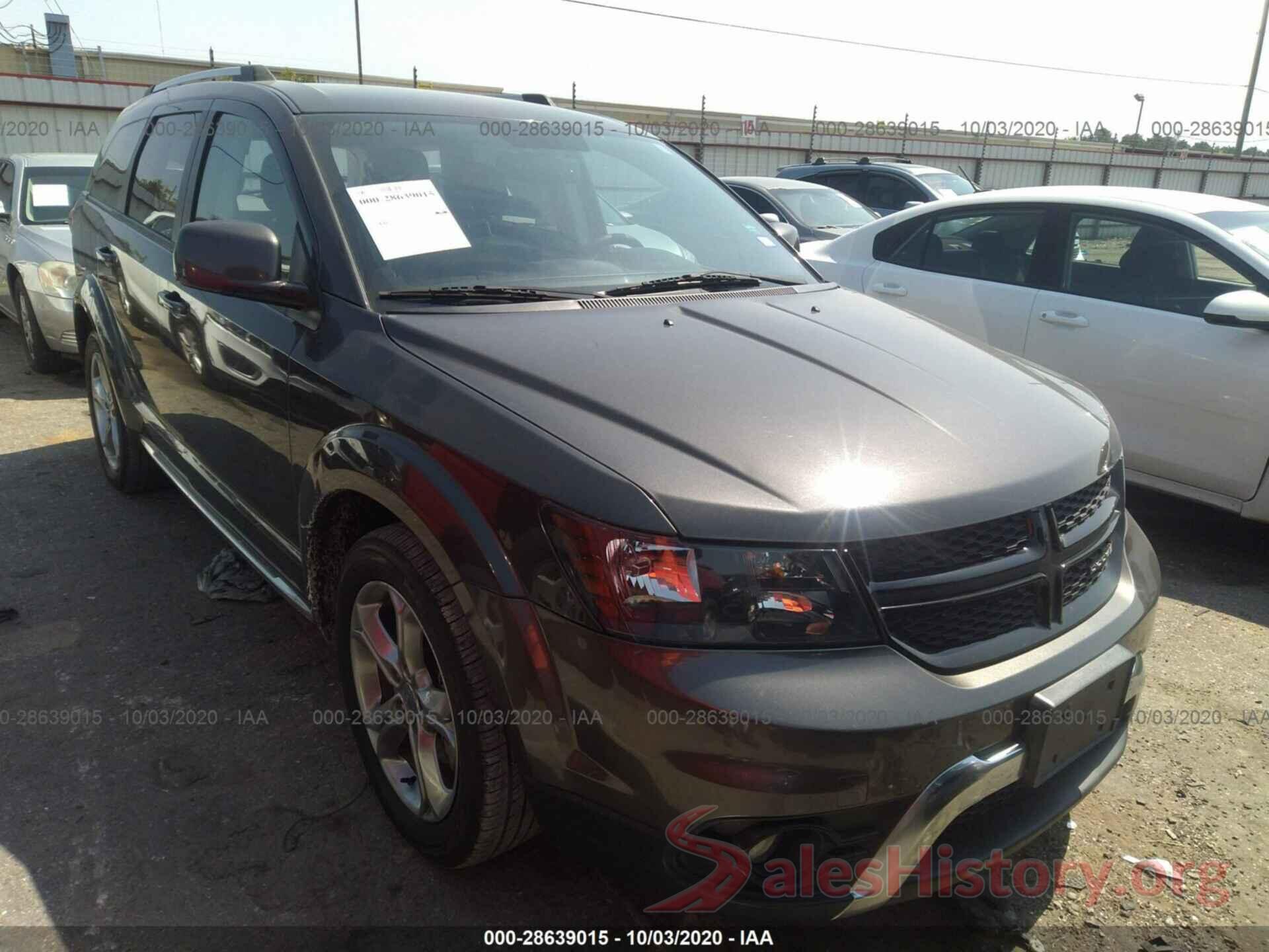 3C4PDCGG0HT563846 2017 DODGE JOURNEY