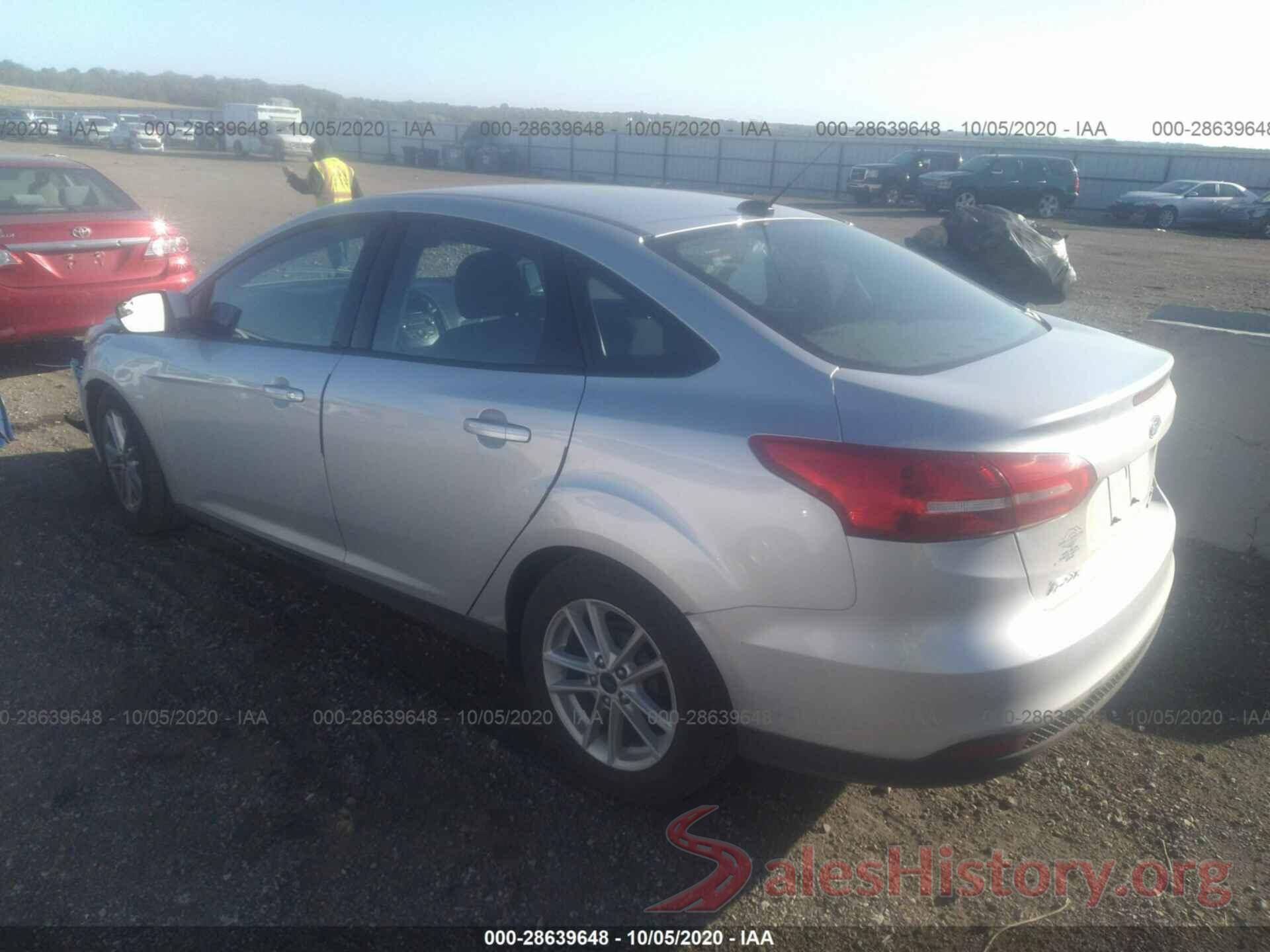 1FADP3F27GL291165 2016 FORD FOCUS