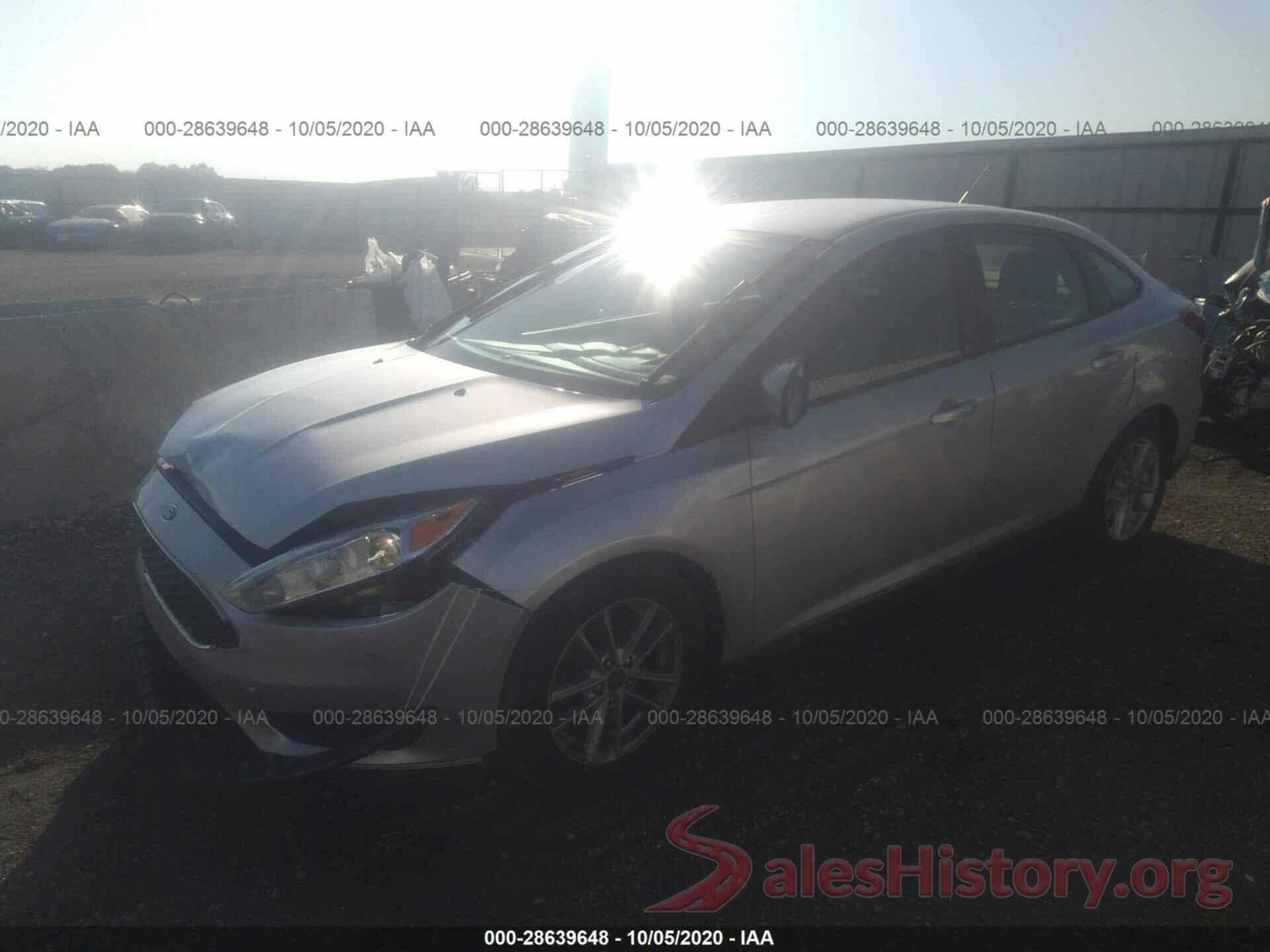 1FADP3F27GL291165 2016 FORD FOCUS