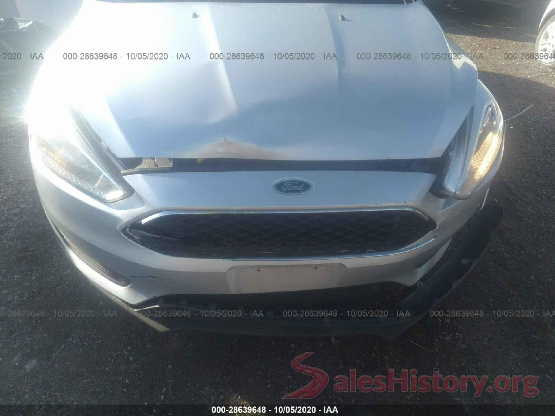 1FADP3F27GL291165 2016 FORD FOCUS