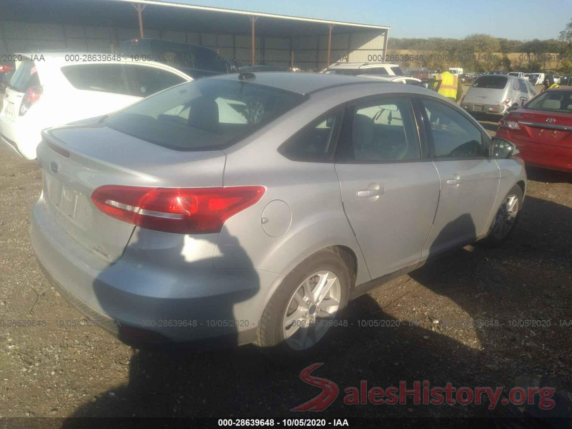 1FADP3F27GL291165 2016 FORD FOCUS