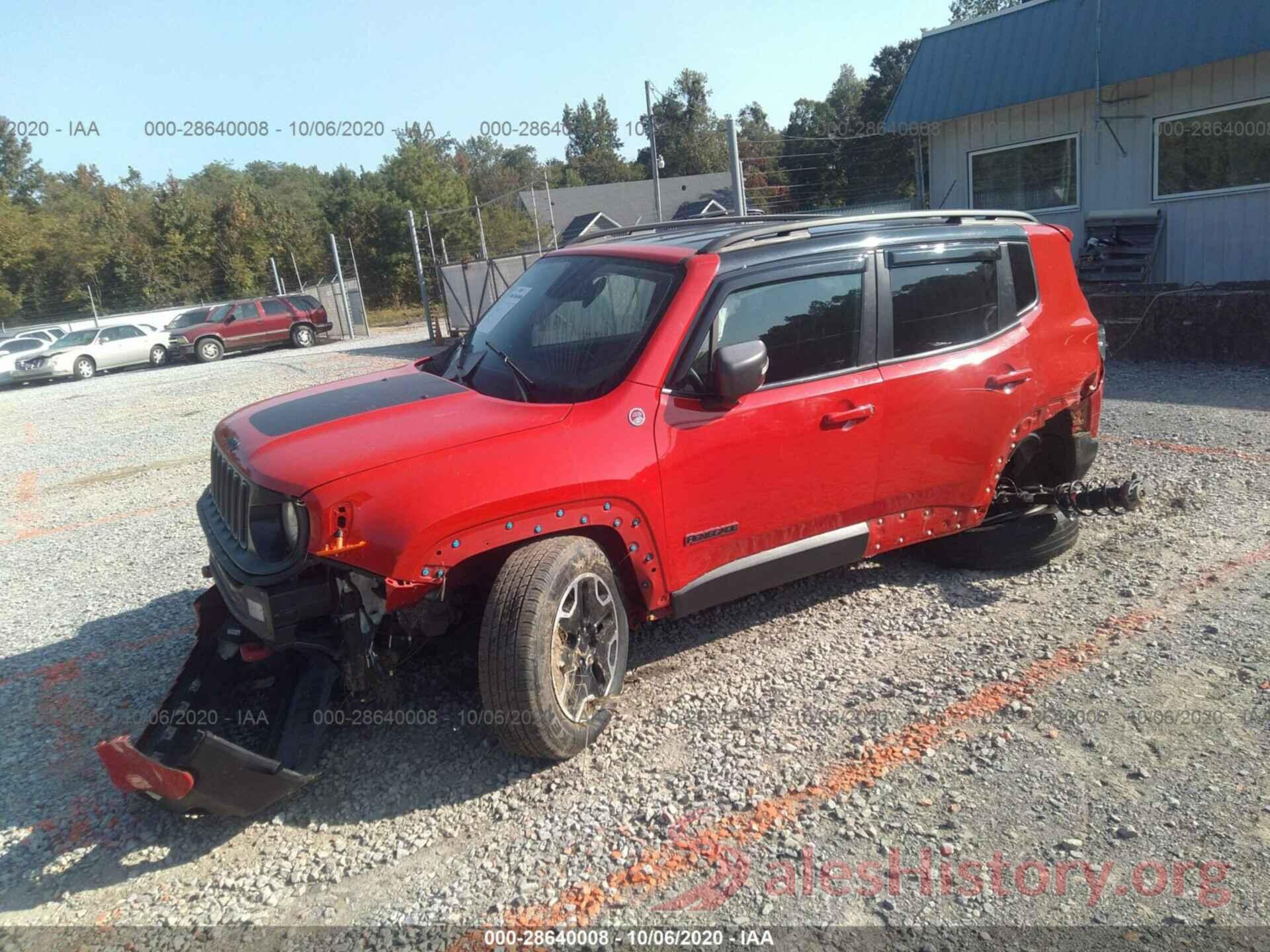 ZACCJBCT5GPD32709 2016 JEEP RENEGADE