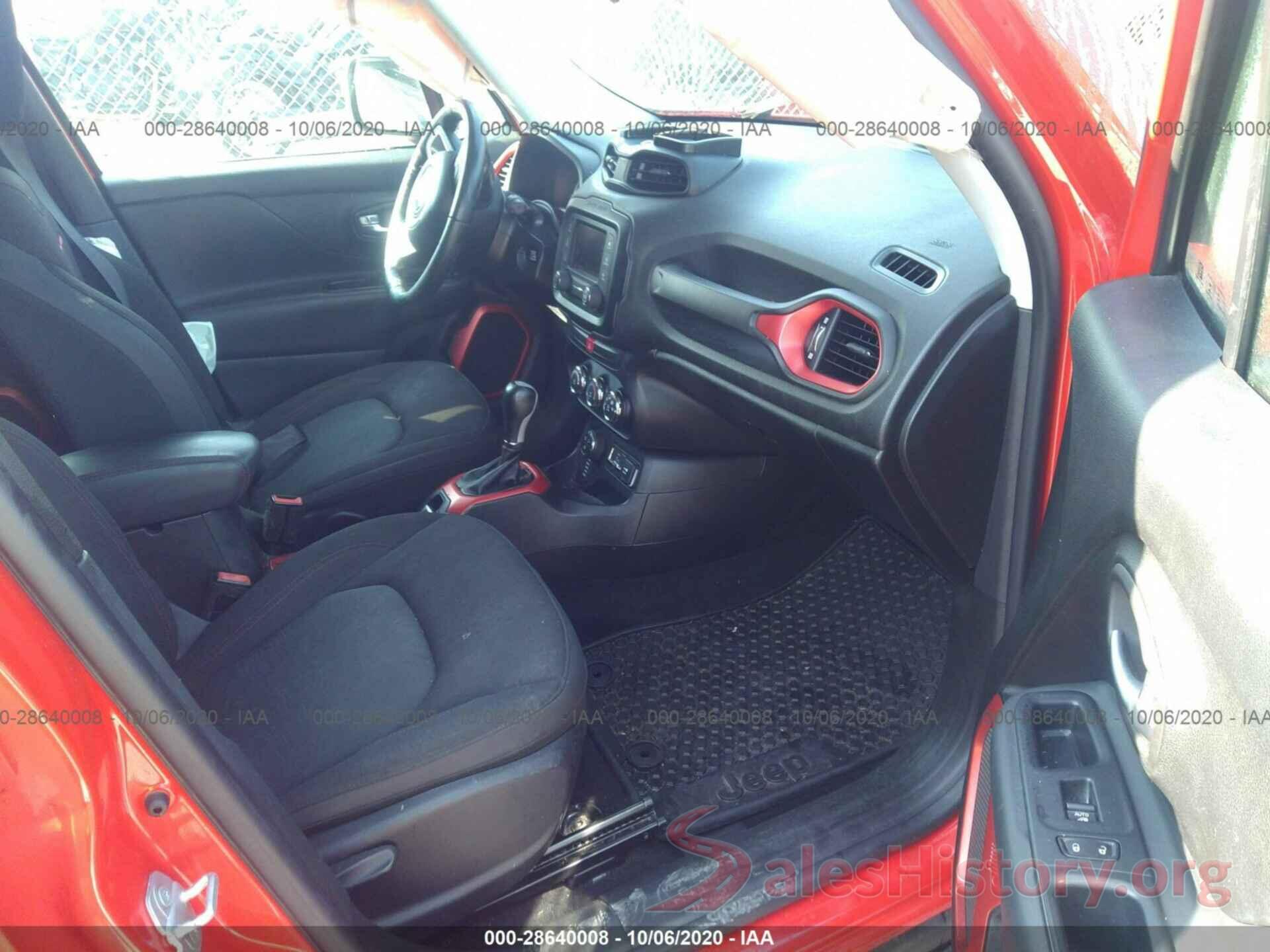 ZACCJBCT5GPD32709 2016 JEEP RENEGADE