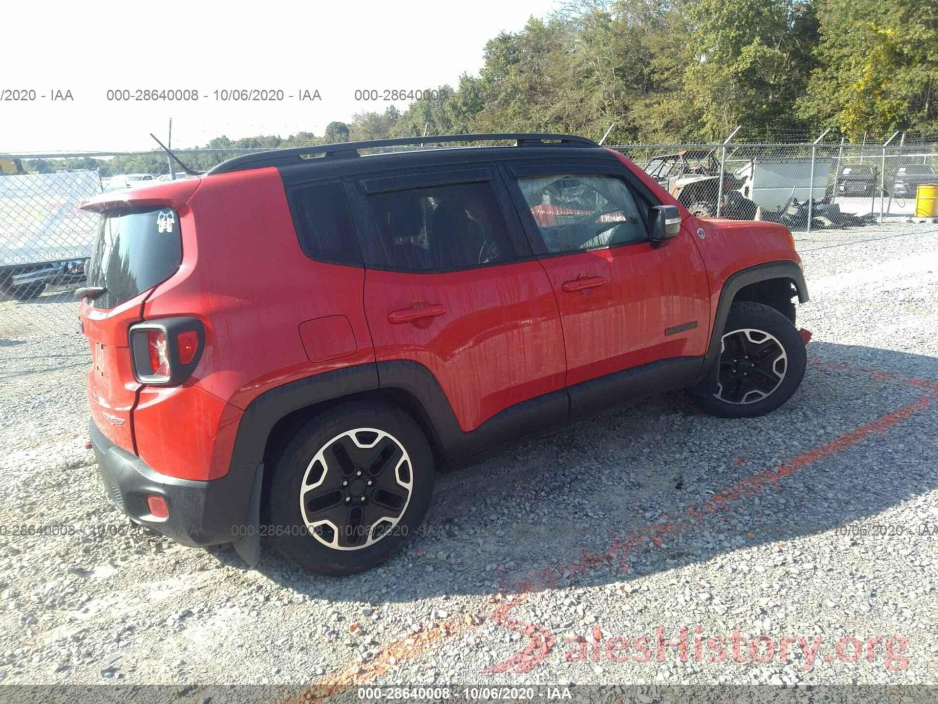 ZACCJBCT5GPD32709 2016 JEEP RENEGADE