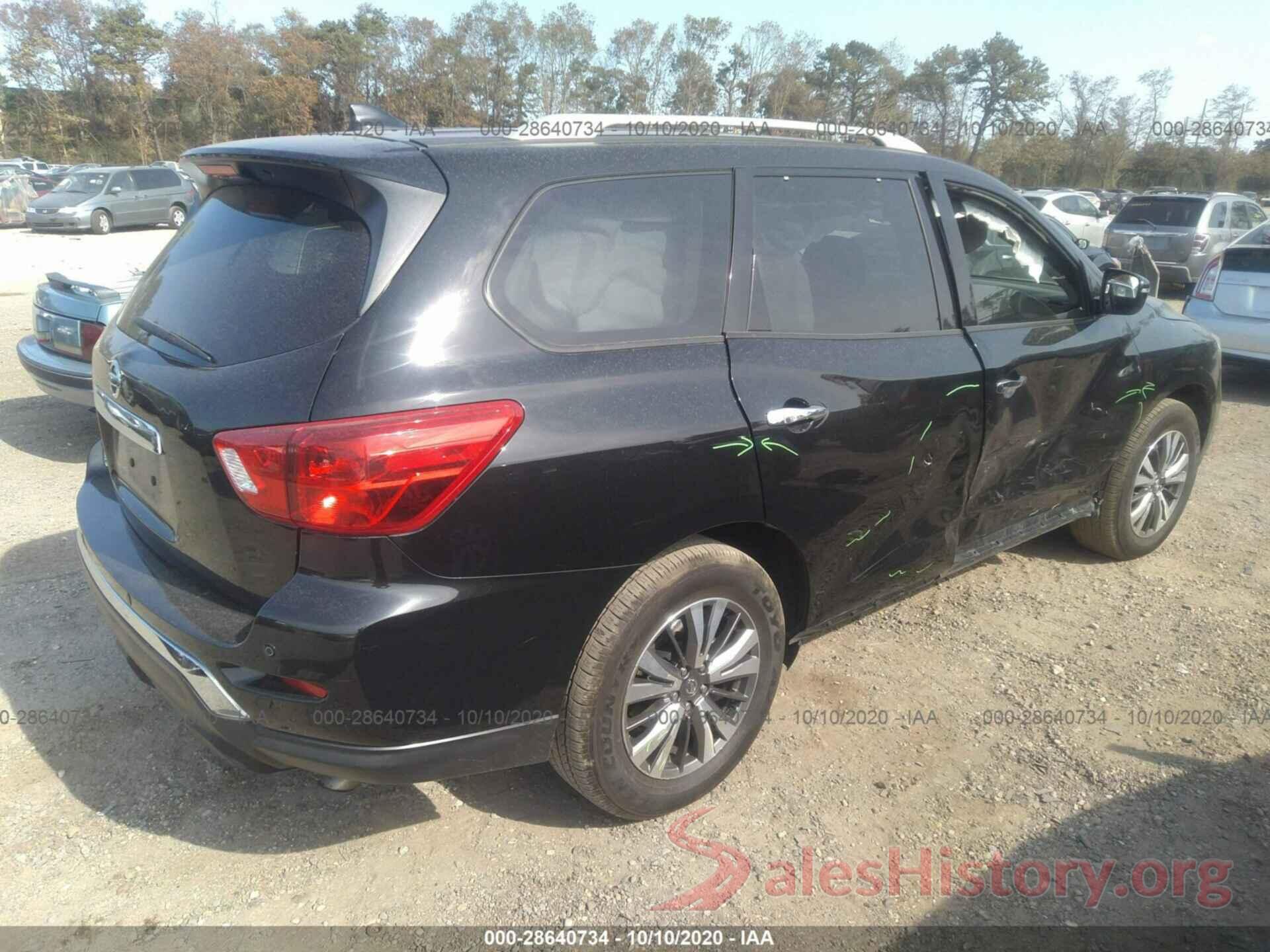 5N1DR2MN8KC601534 2019 NISSAN PATHFINDER