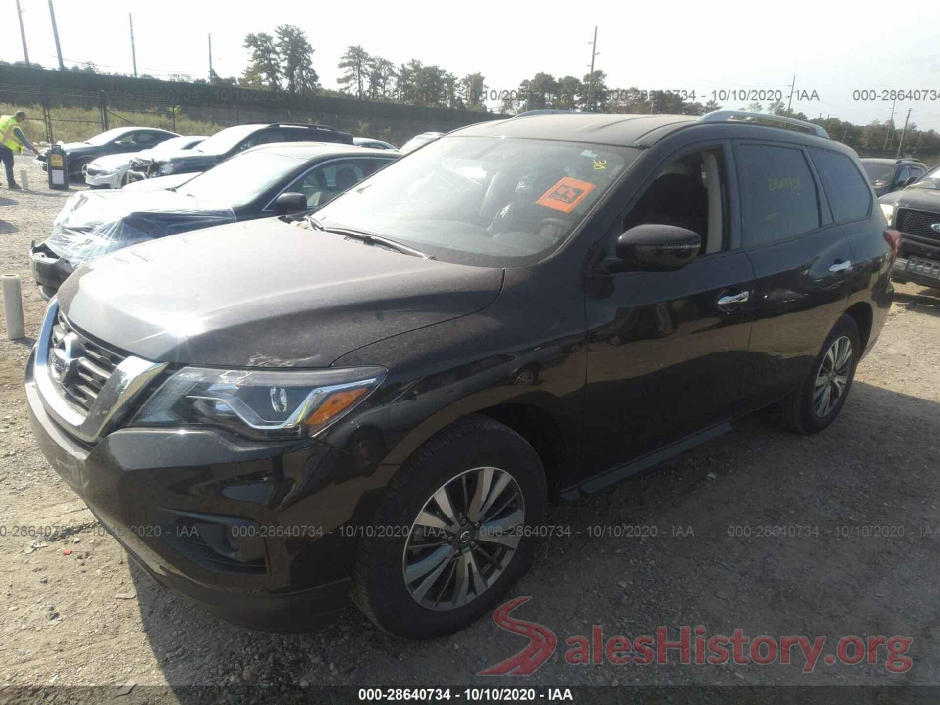 5N1DR2MN8KC601534 2019 NISSAN PATHFINDER