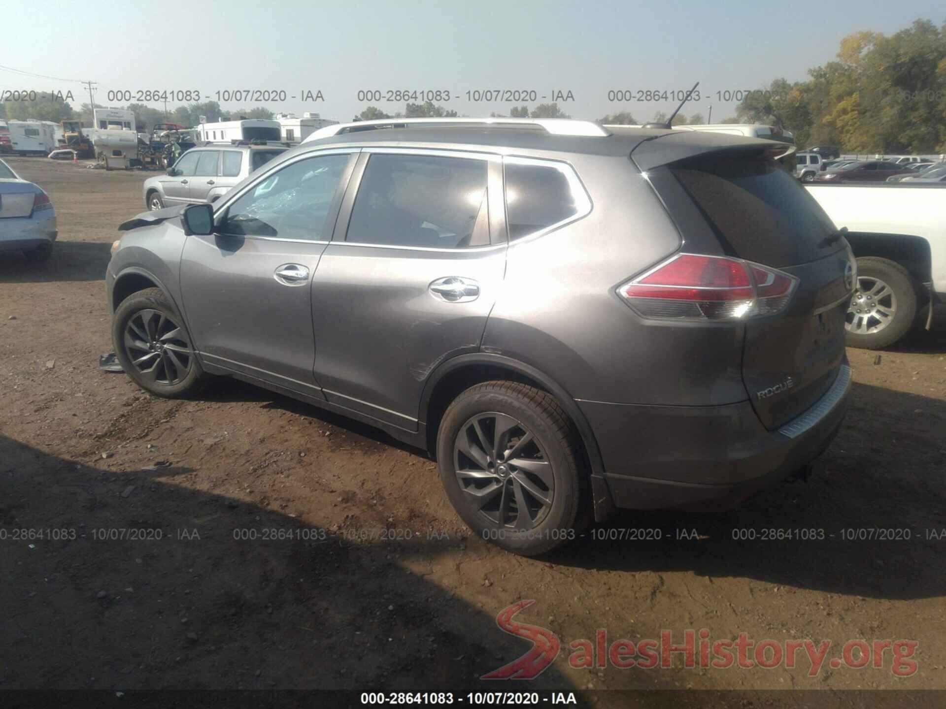 5N1AT2MV9GC839551 2016 NISSAN ROGUE