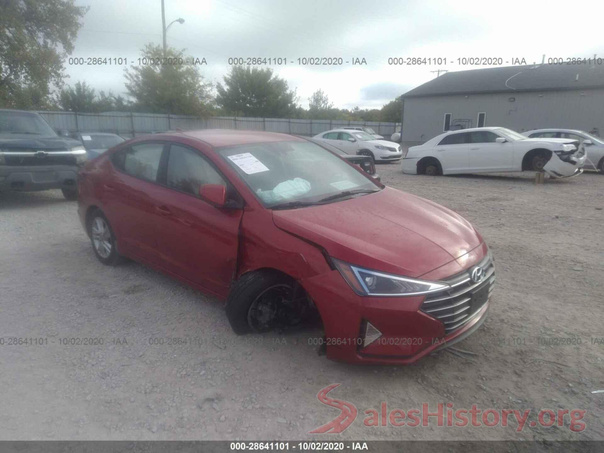 5NPD84LF8KH406664 2019 HYUNDAI ELANTRA