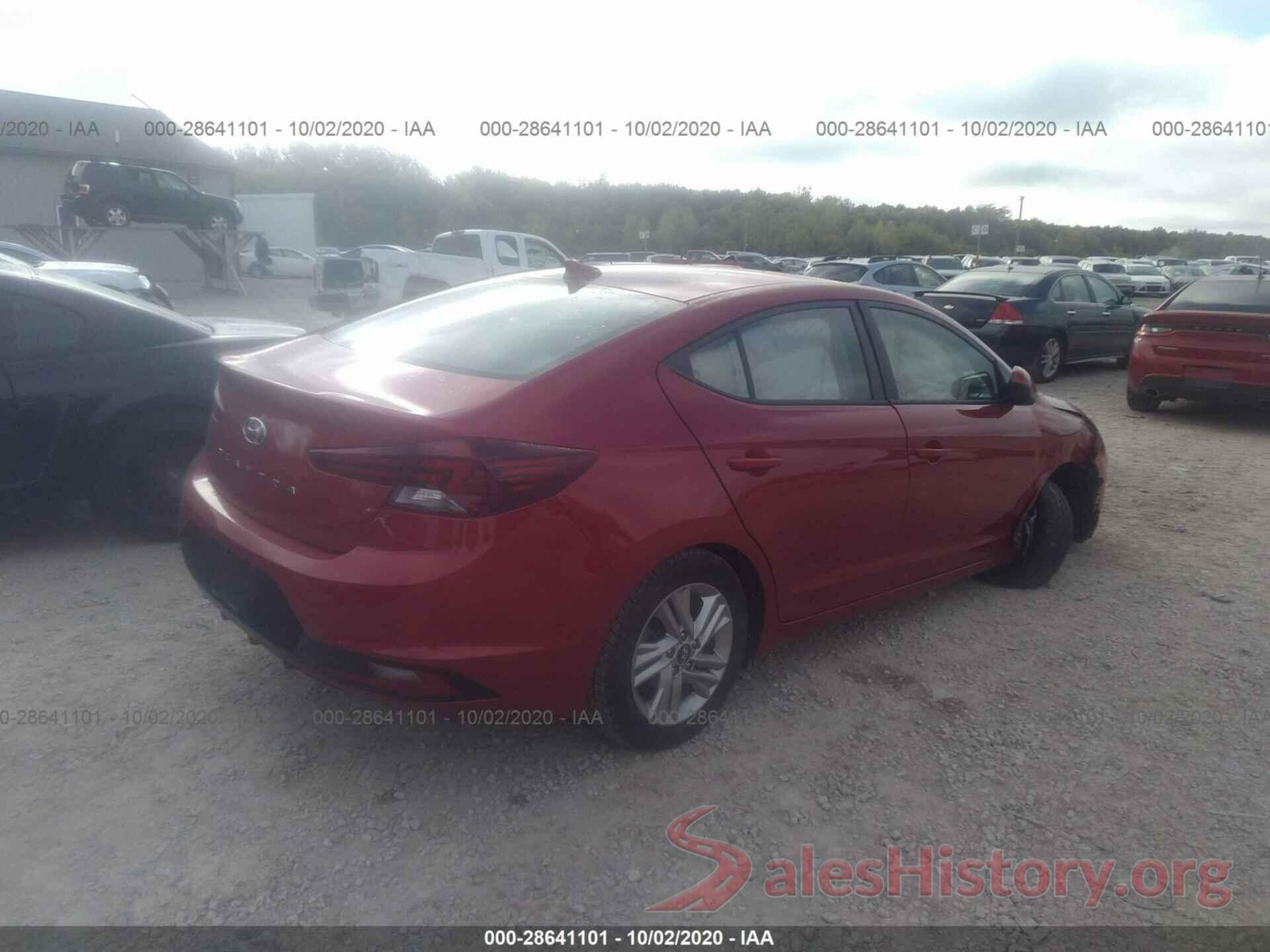 5NPD84LF8KH406664 2019 HYUNDAI ELANTRA