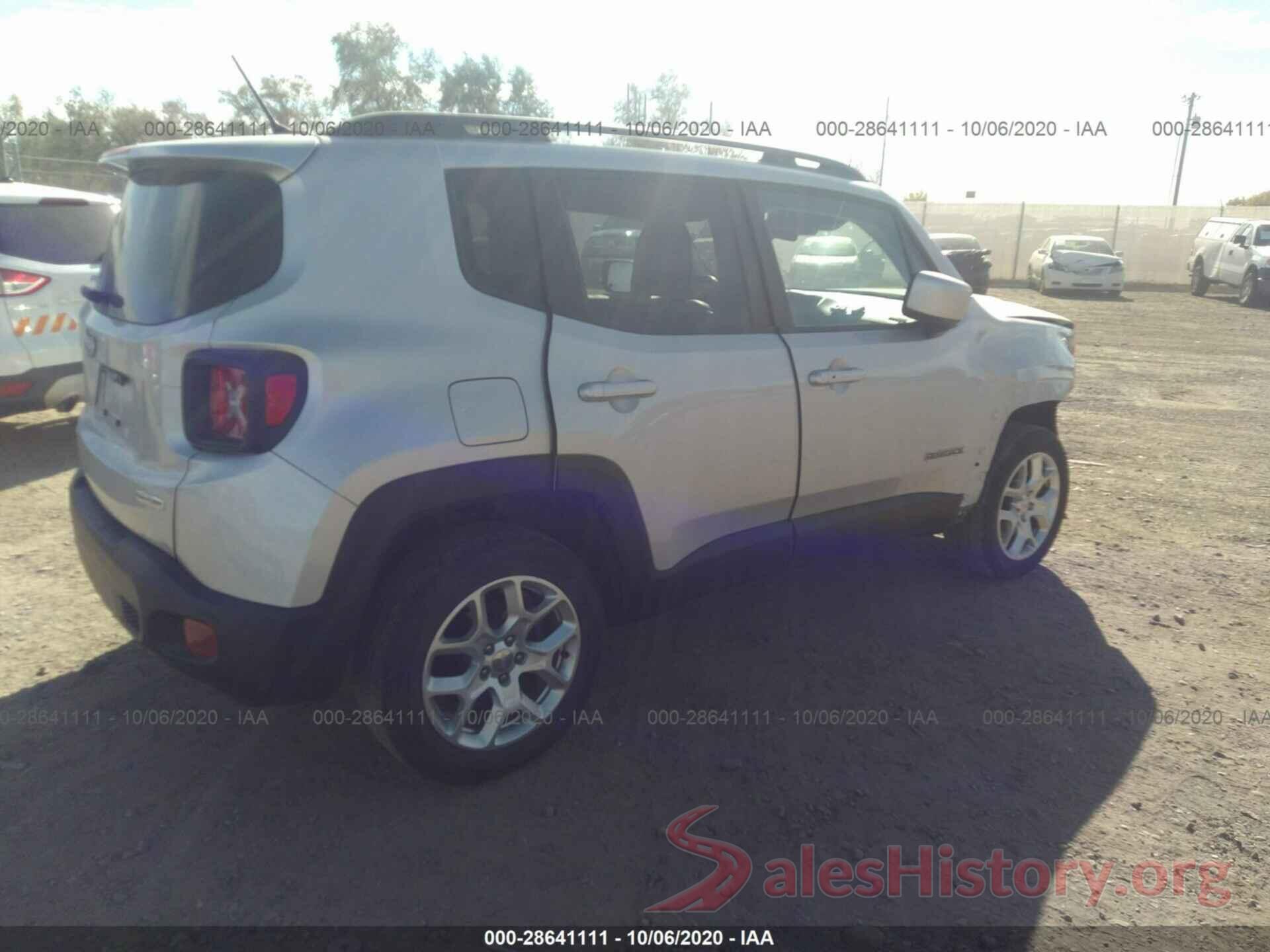 ZACCJBBT5GPD07617 2016 JEEP RENEGADE