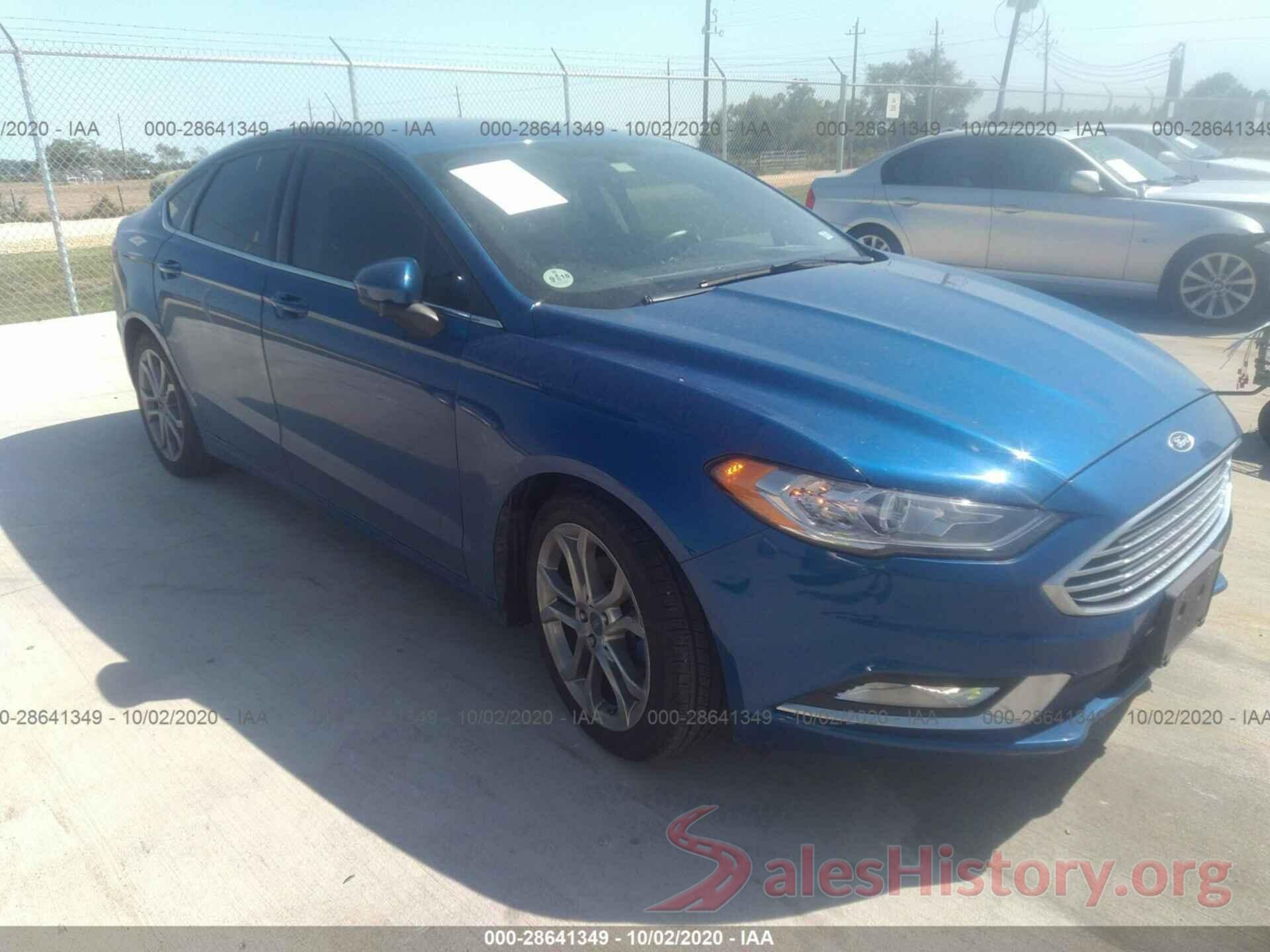 3FA6P0G79HR335106 2017 FORD FUSION