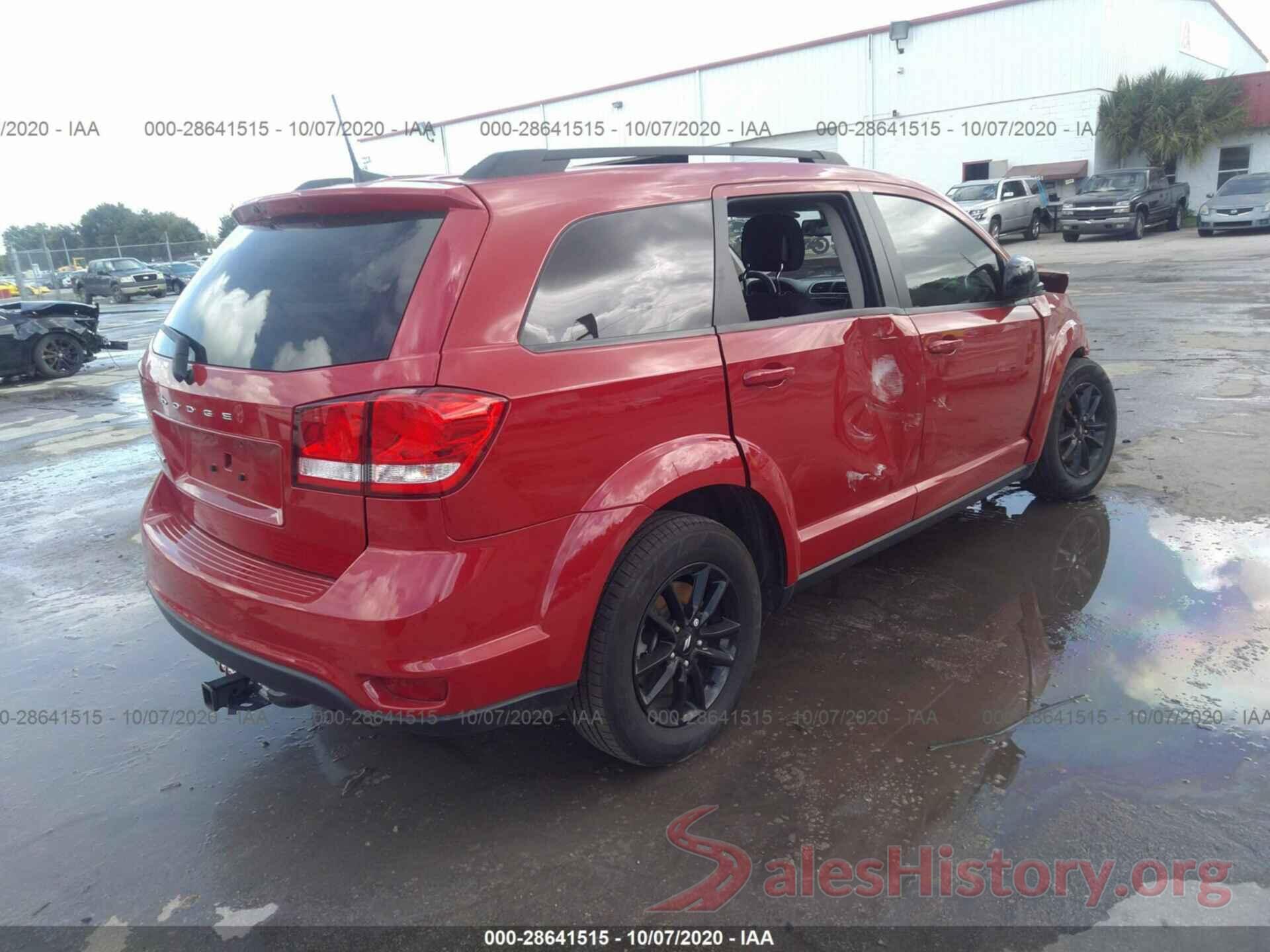 3C4PDCBB3KT794341 2019 DODGE JOURNEY