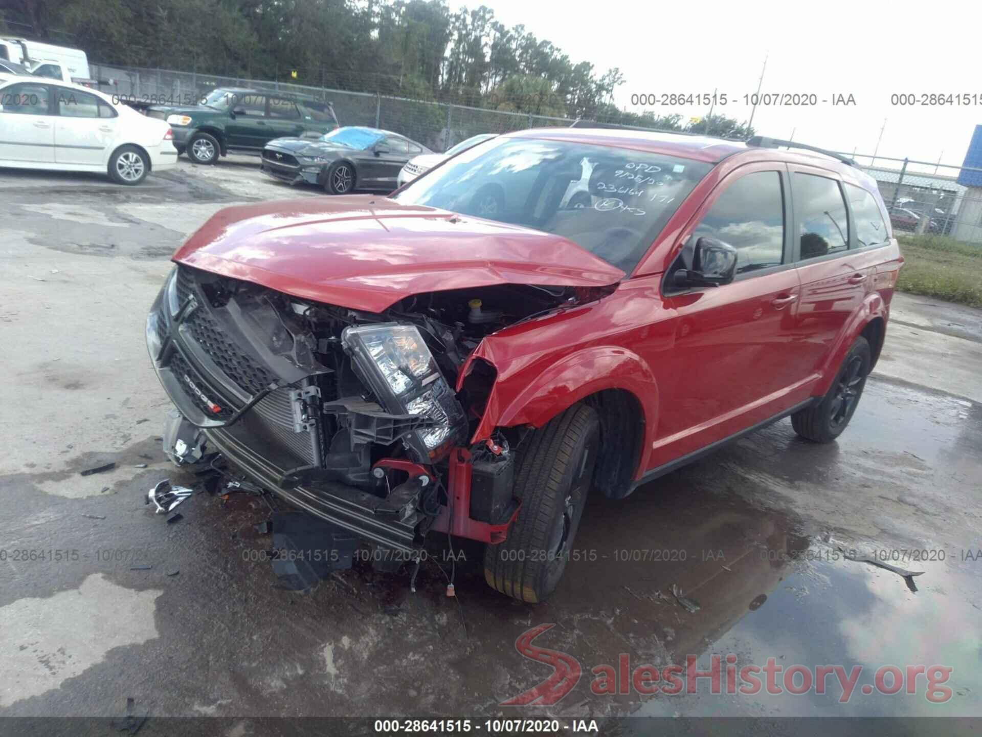 3C4PDCBB3KT794341 2019 DODGE JOURNEY