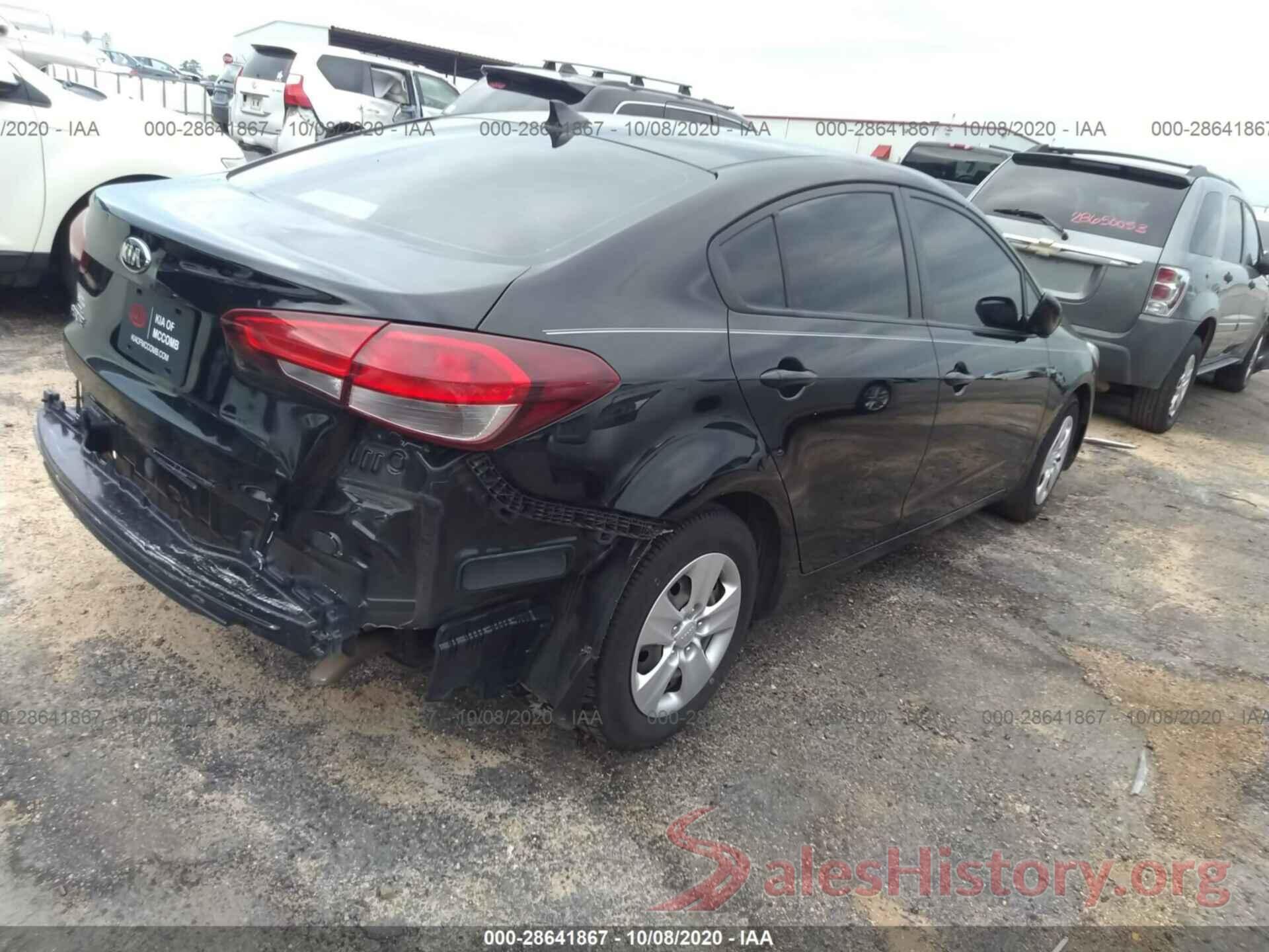 3KPFK4A77HE065728 2017 KIA FORTE