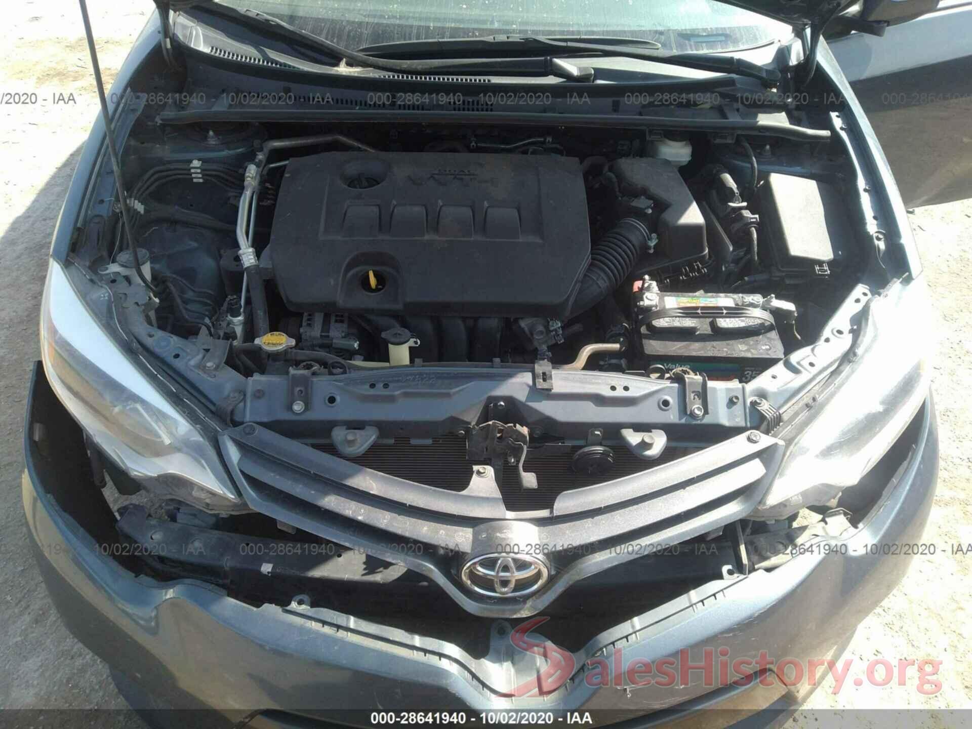 2T1BURHE8GC517175 2016 TOYOTA COROLLA