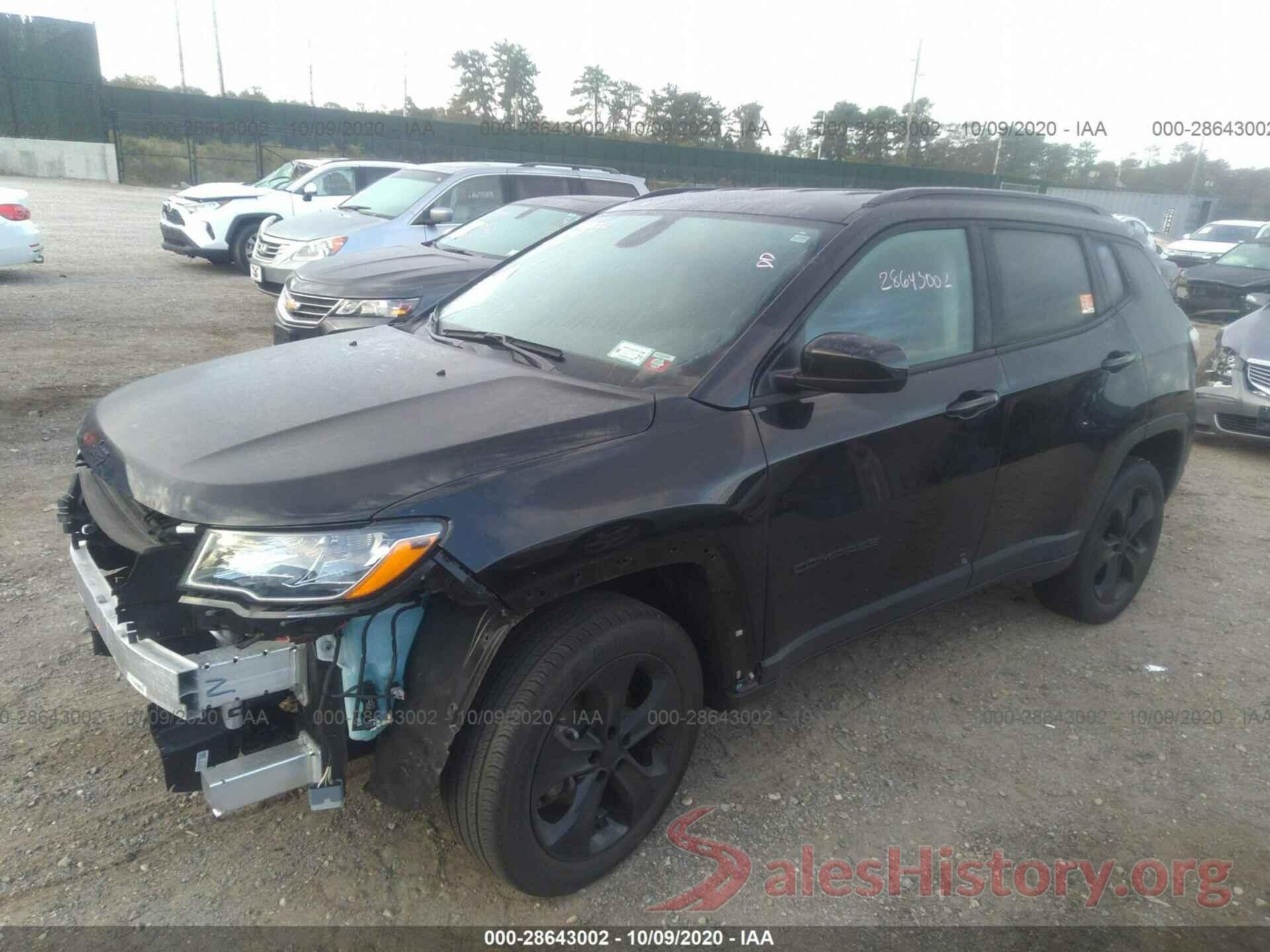 3C4NJDBB0KT826751 2019 JEEP COMPASS