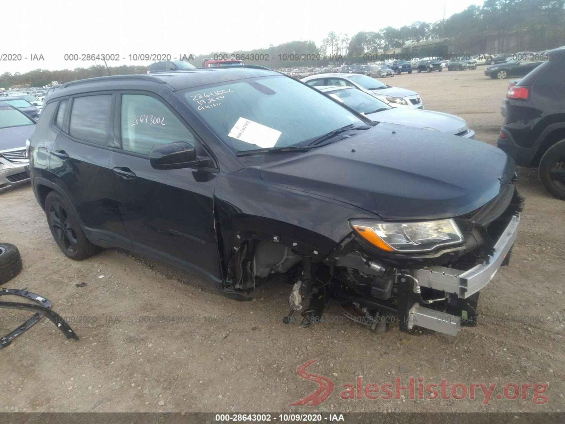 3C4NJDBB0KT826751 2019 JEEP COMPASS