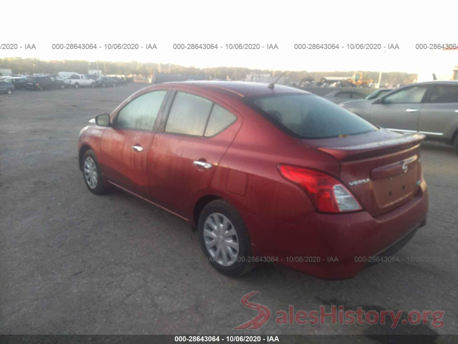 3N1CN7AP6GL824720 2016 NISSAN VERSA